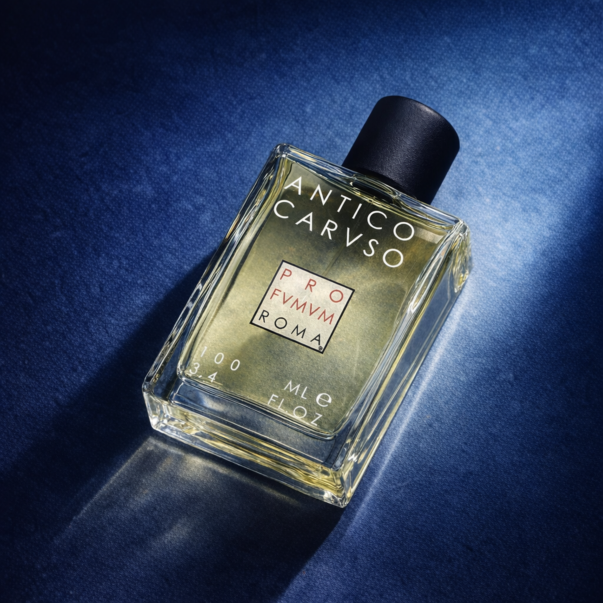 Profumum Roma Antico Caruso Parfum angled still-life gallery showcase