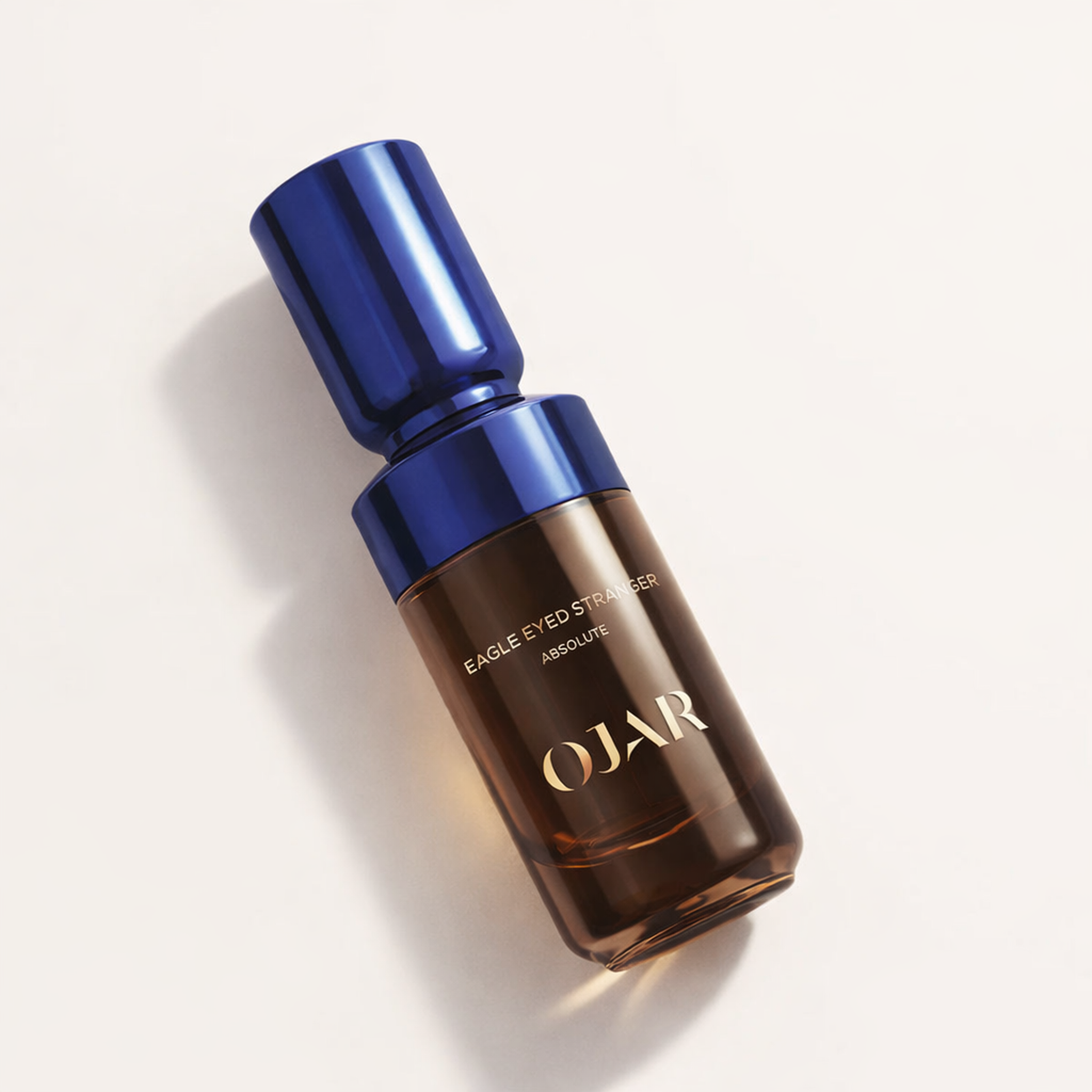 Ojar Eagle Eyed Stranger Absolute Alcohol Free Perfume Oil angled still-life gallery showcase
