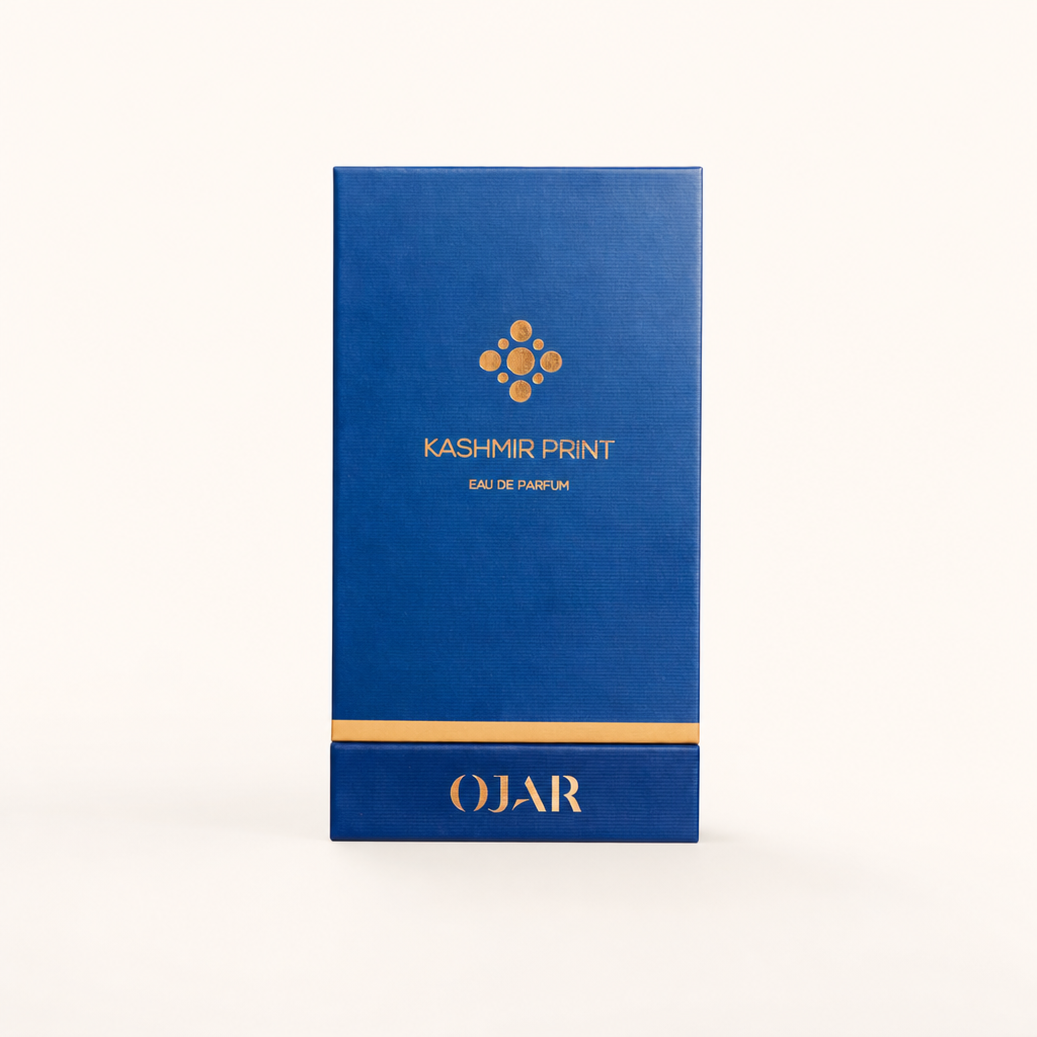 Ojar Kashmir Print EDP packaging product shot gallery showcase