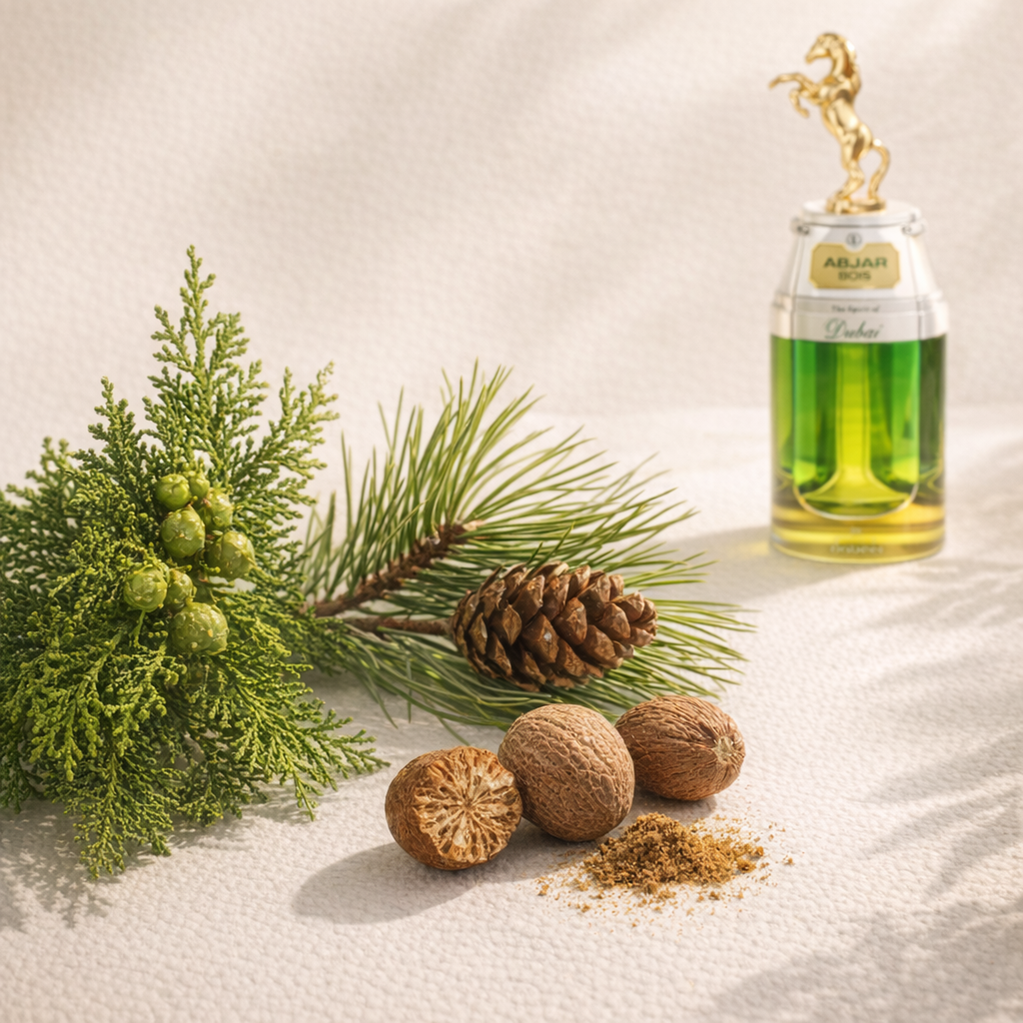 The Spirit of Dubai Abjar Bois EDP fragrance notes image