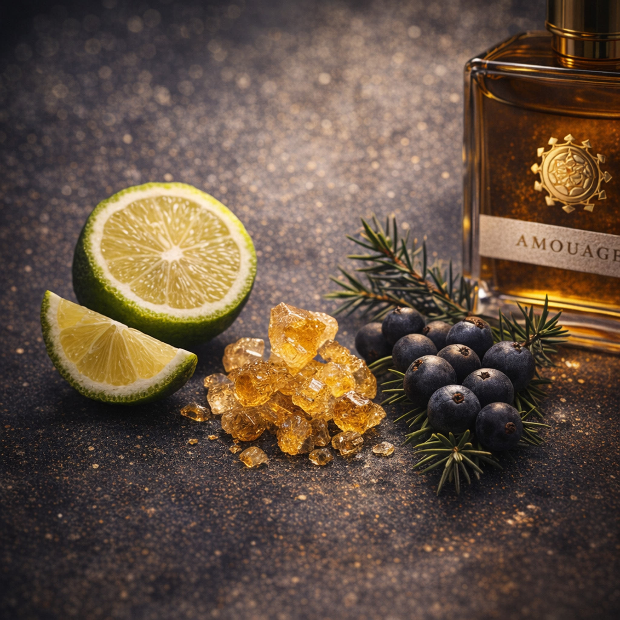 Amouage Ursa Major EDP Gift Set for Him fragrance notes image