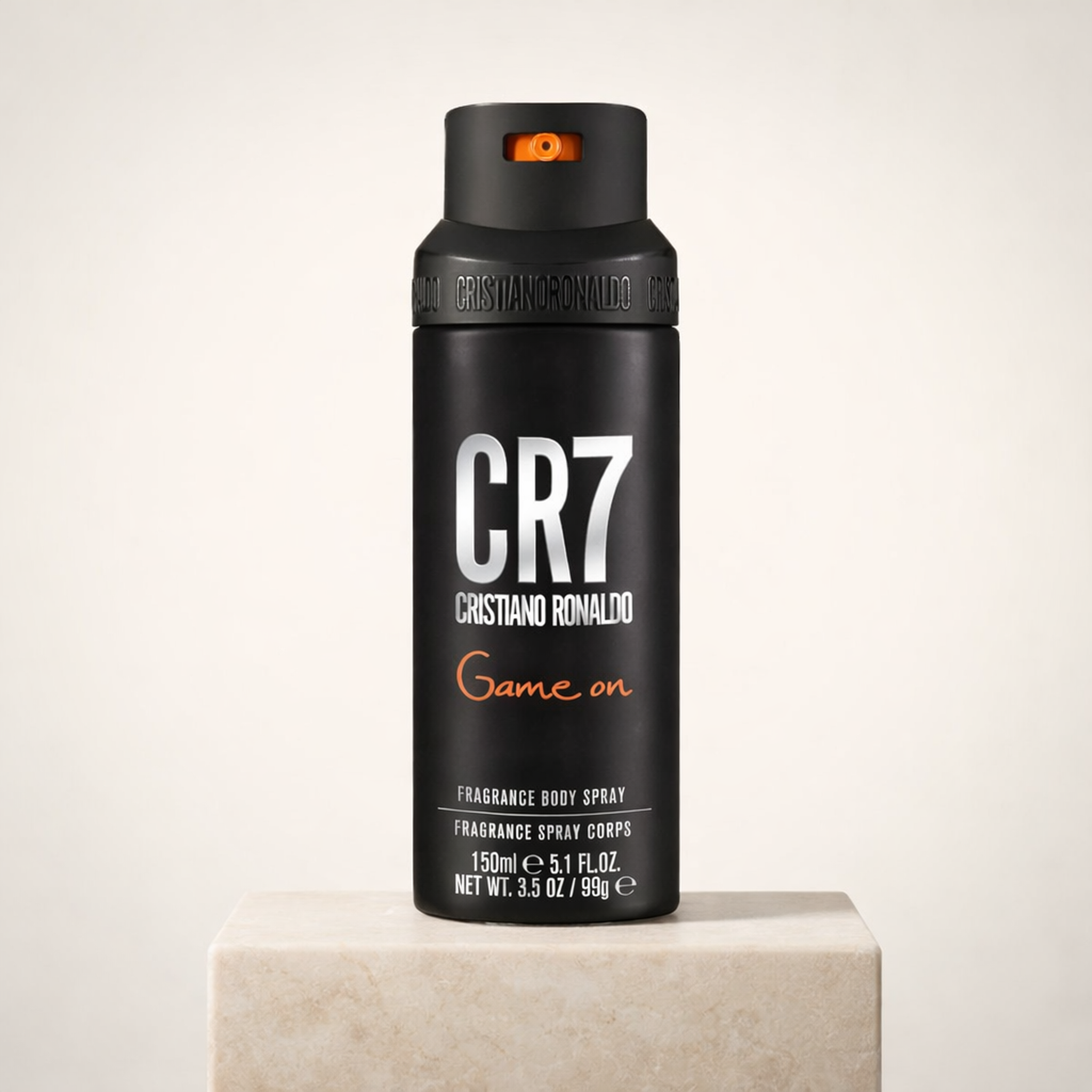 Cristiano Ronaldo Cr7 Game On Body Spray upright pedestal gallery showcase