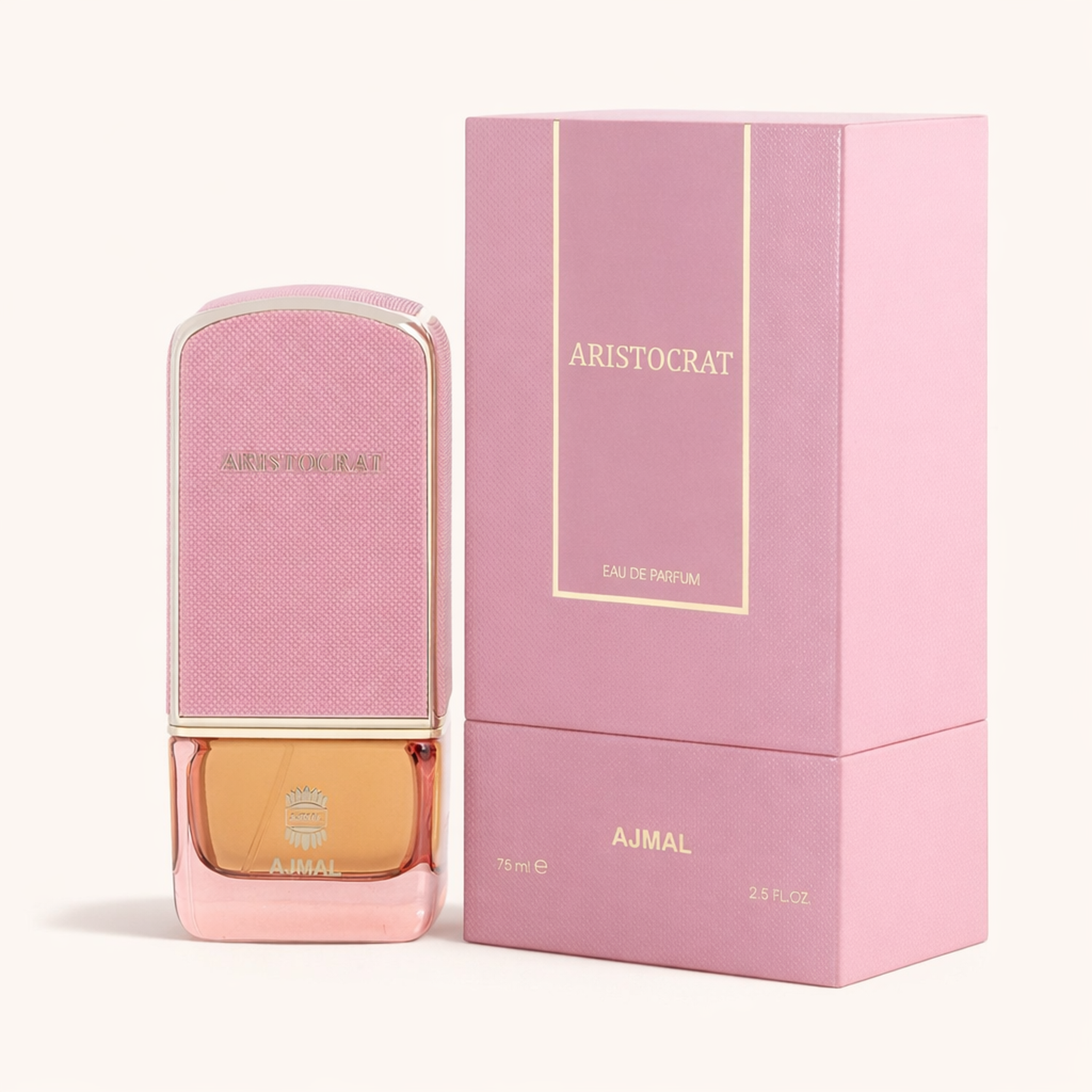 Ajmal Aristocrat Rose EDP For Women packaging image