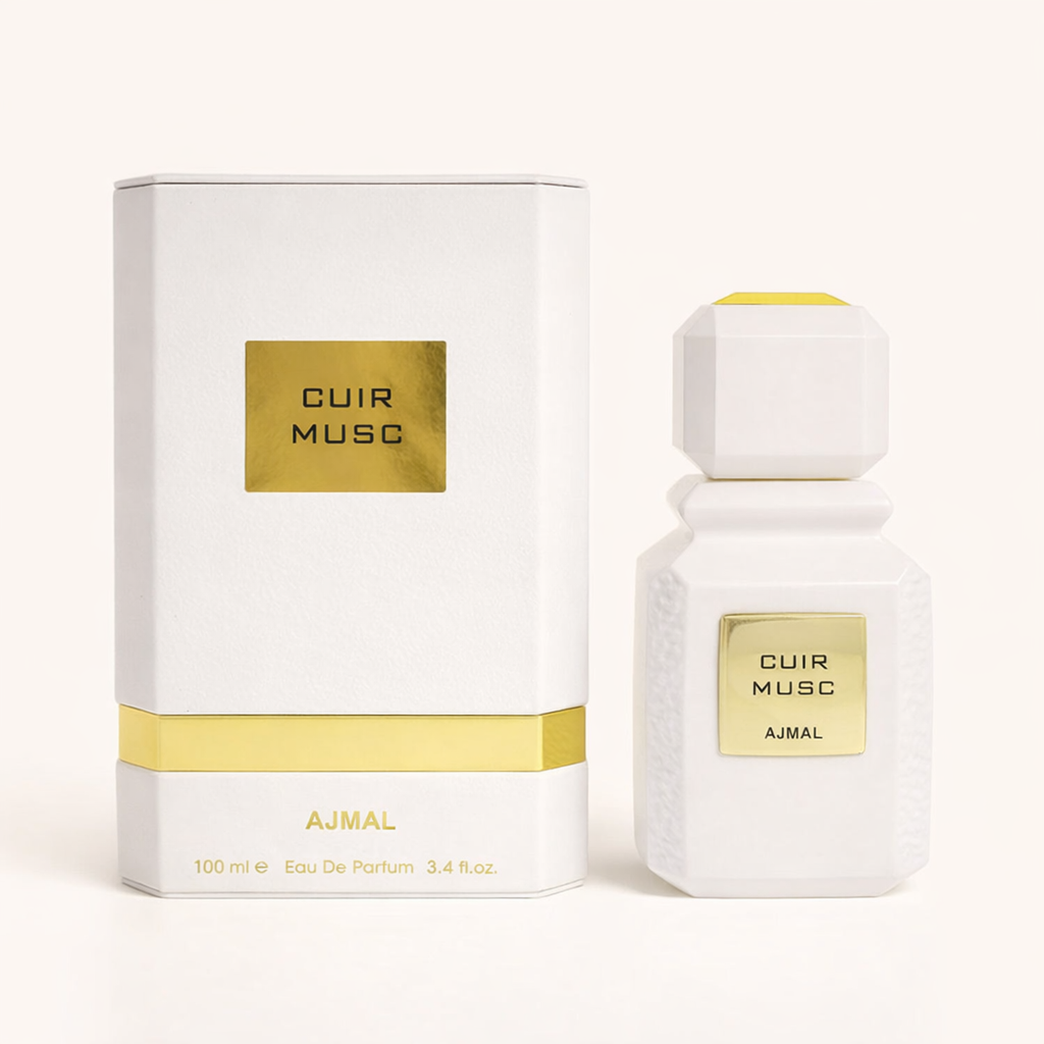 Ajmal Cuir Musc EDP packaging image