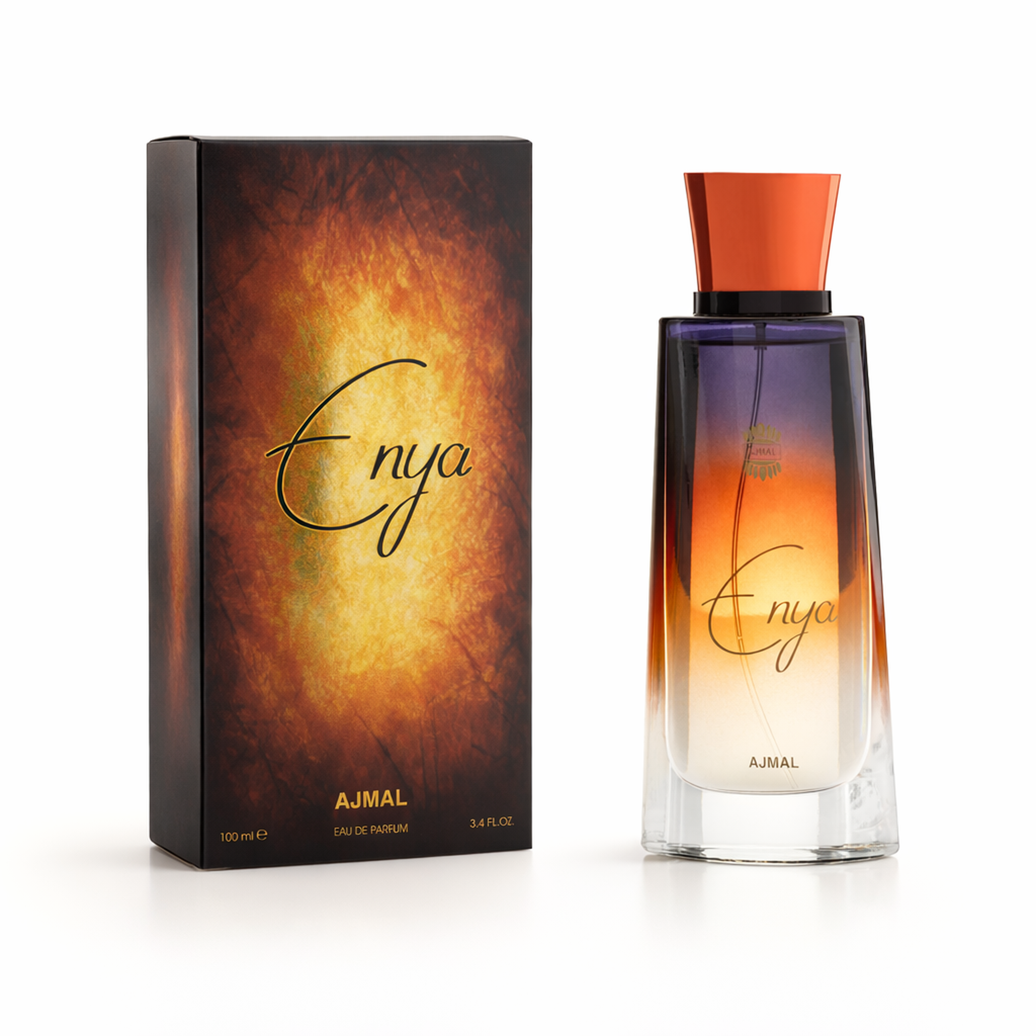 Ajmal Enya EDP packaging image