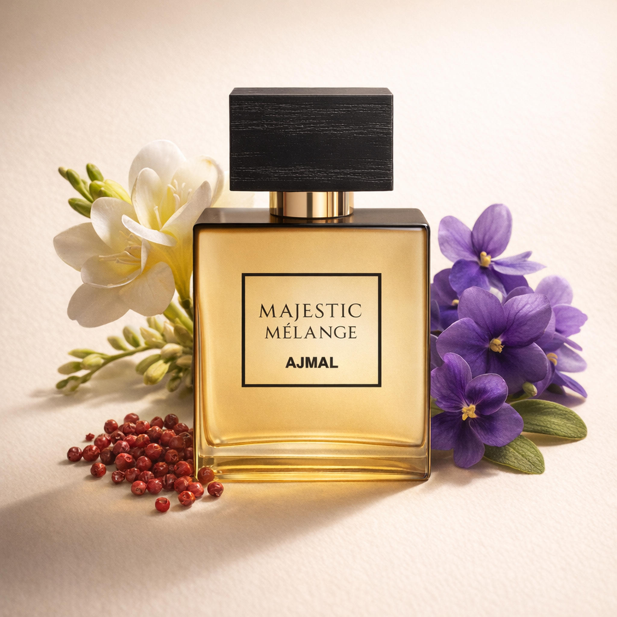 Ajmal Majestic Melange EDP fragrance notes image