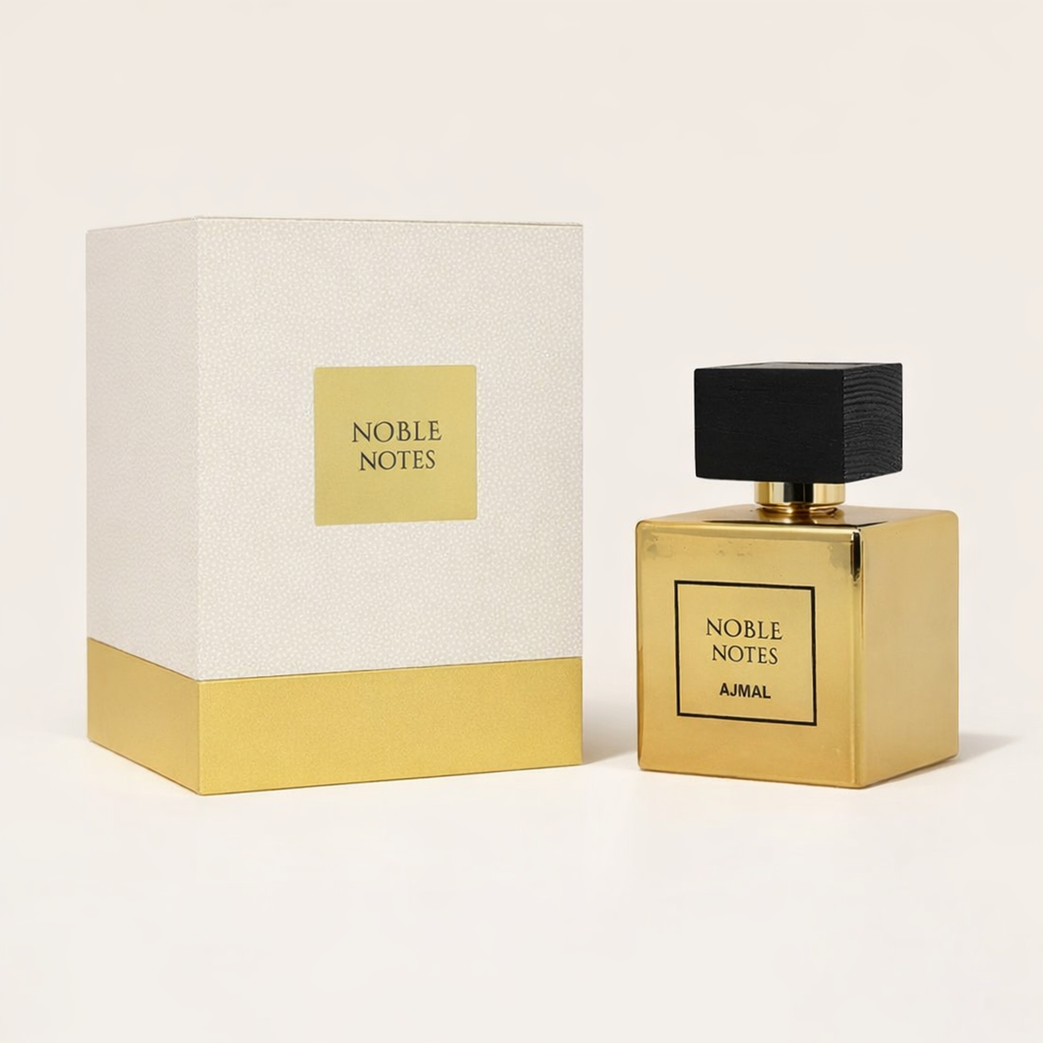 Ajmal Noble Notes EDP packaging image