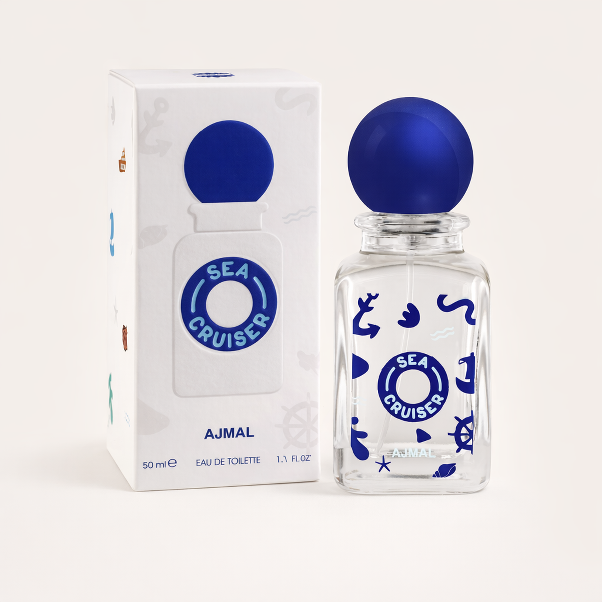 Ajmal Sea Cruiser EDT packaging image
