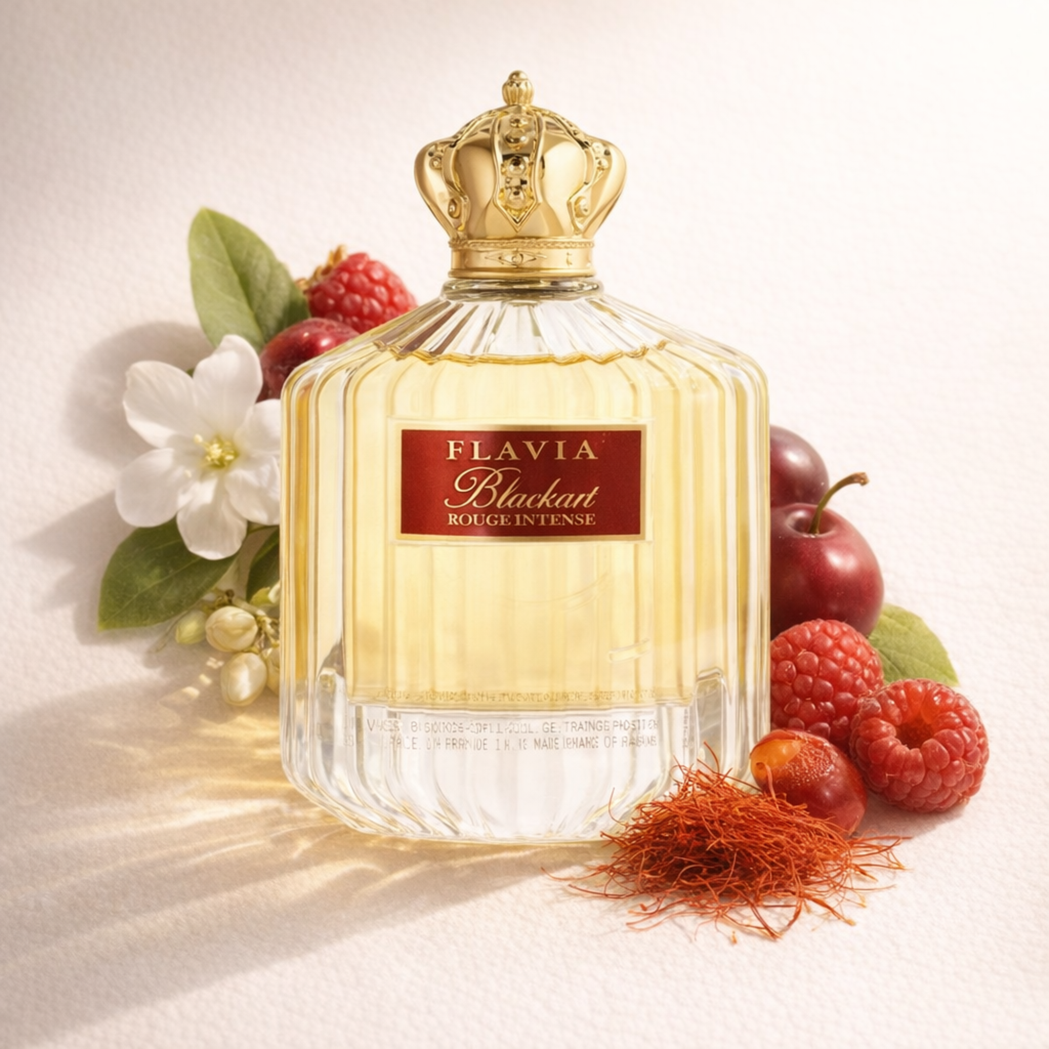 Flavia Blackart Rouge Intense EDP fragrance notes image