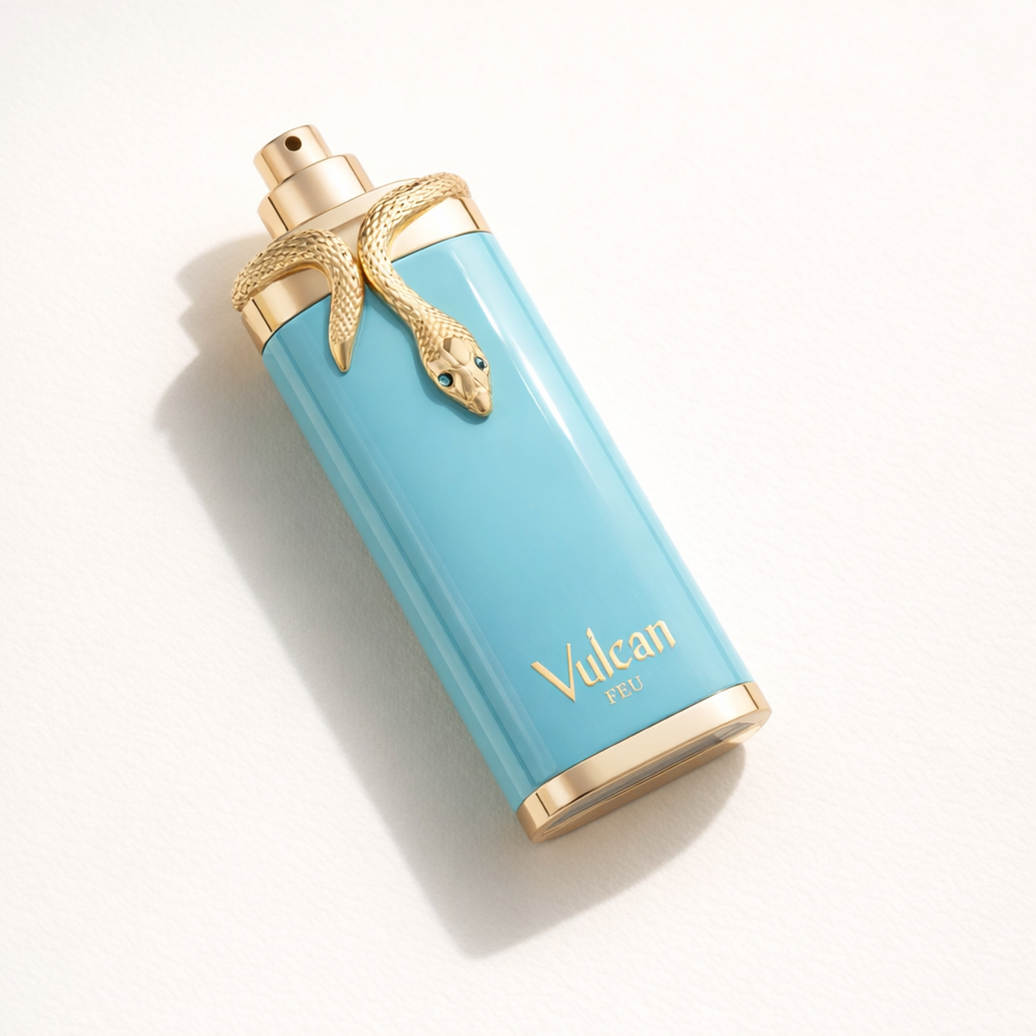 French Avenue Vulcan Feu Extrait Parfum angled still-life gallery showcase