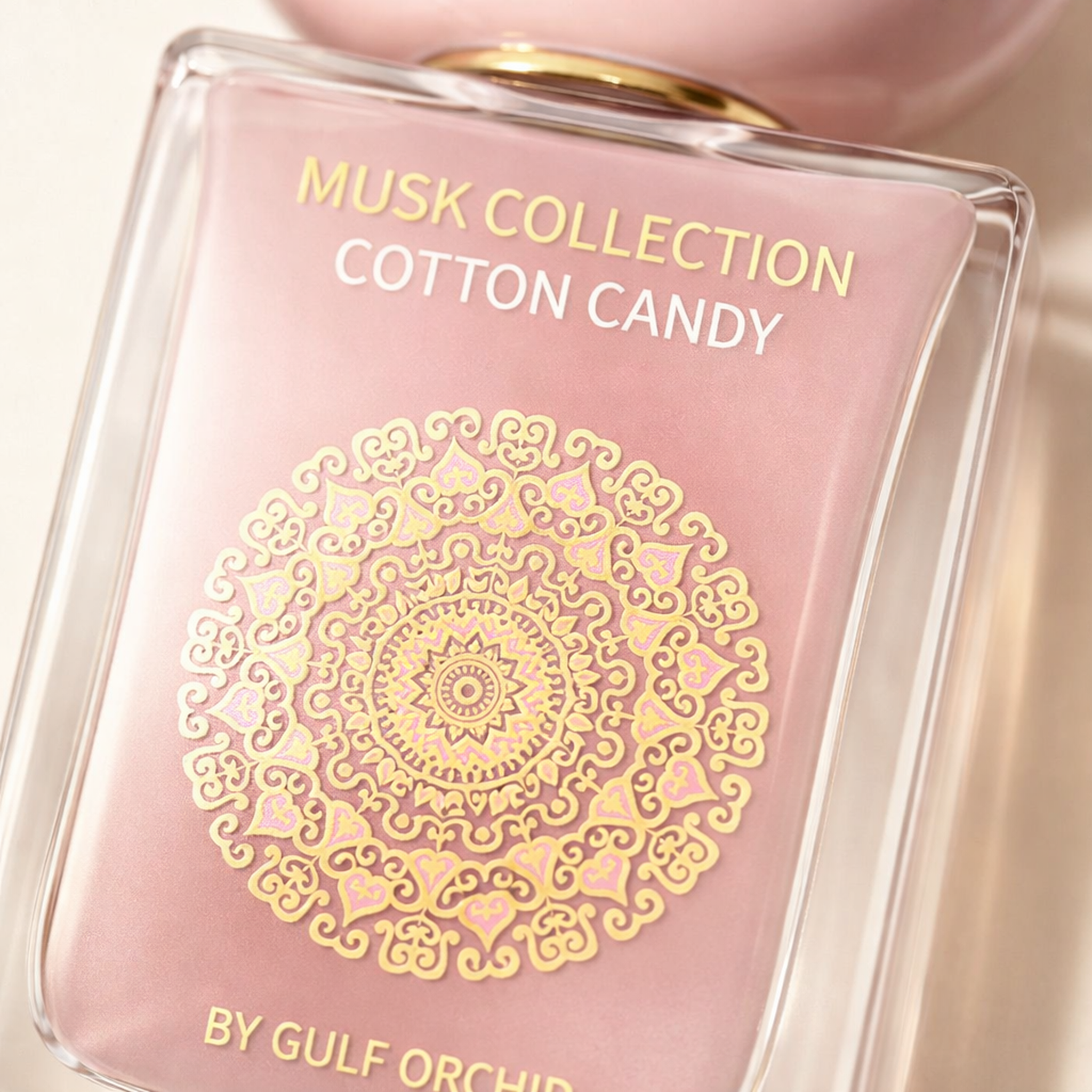 Gulf Orchid Cotton Candy EDP macro label detail gallery showcase