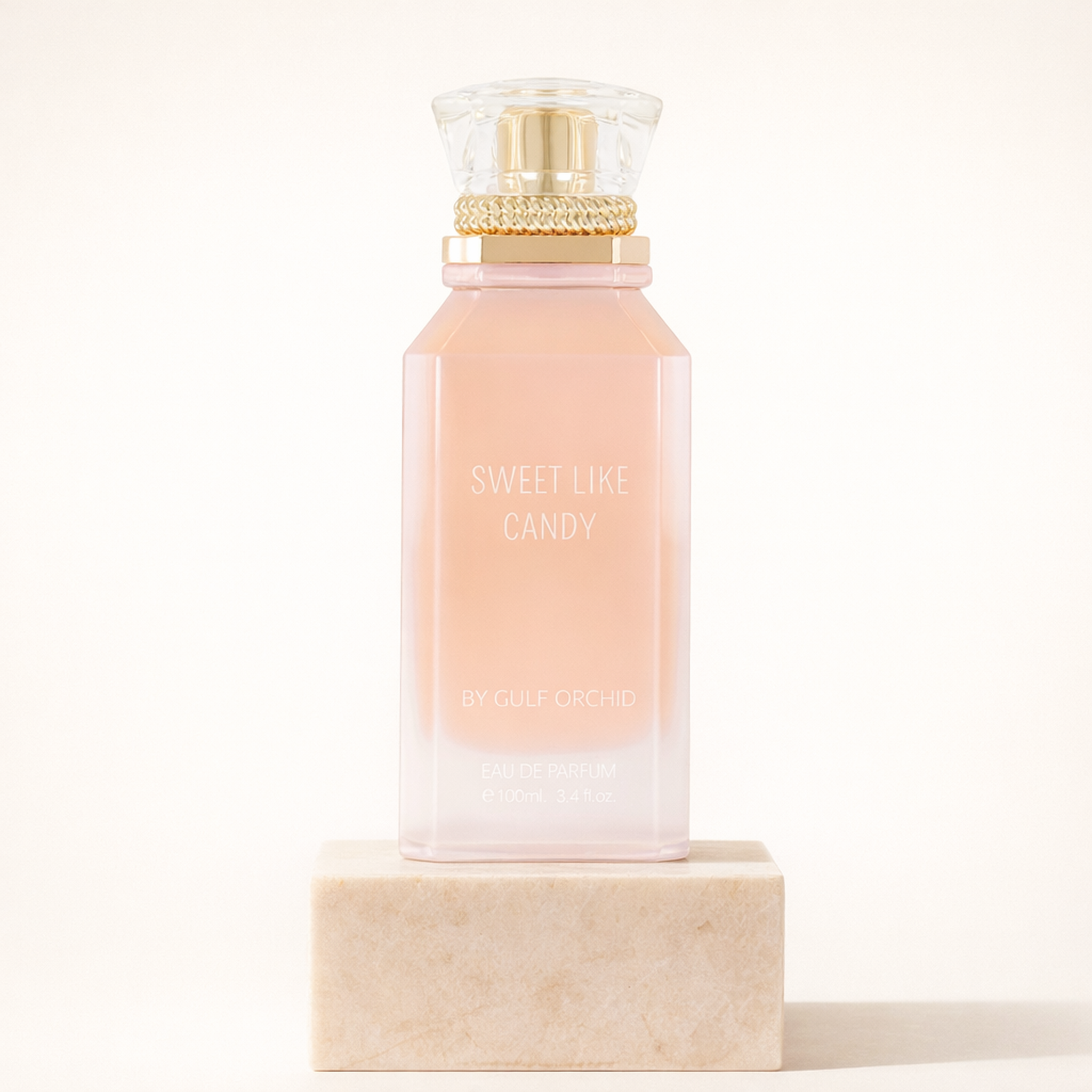 Gulf Orchid Sweet Like Candy EDP upright pedestal gallery showcase