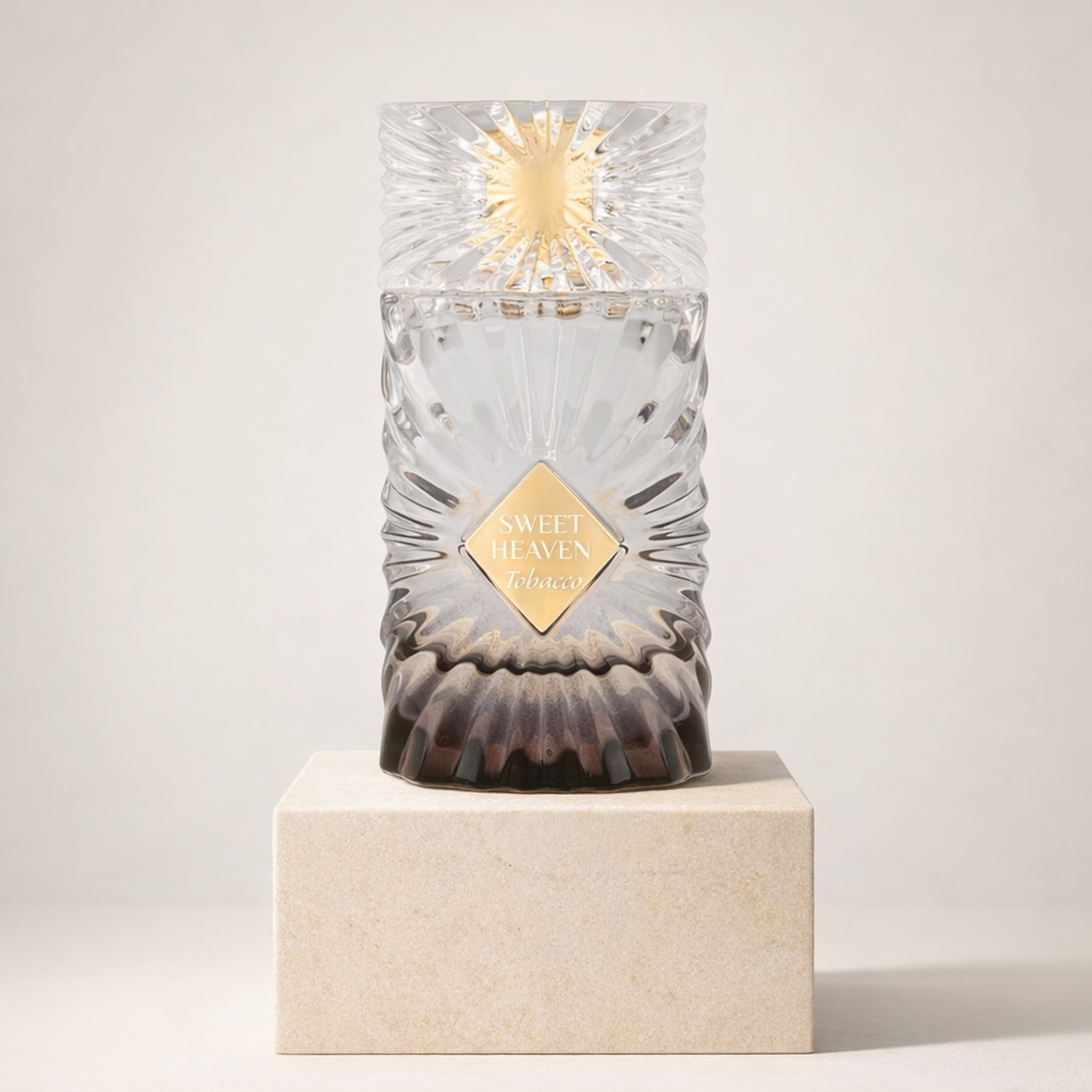 Gulf Orchid Sweet Heaven Tobacco EDP upright pedestal gallery showcase