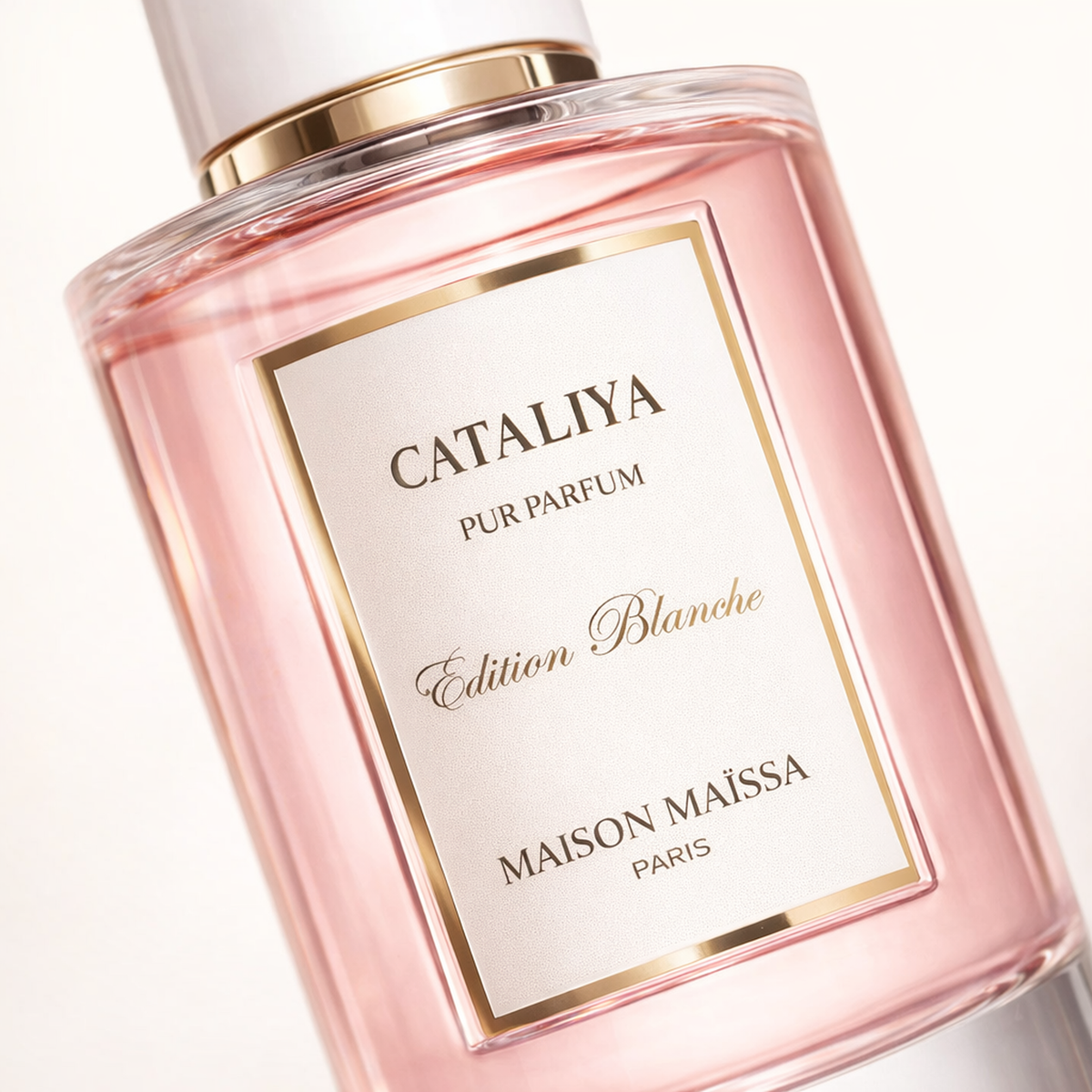 Maissa Cataliya Pur Parfum EDP macro label detail gallery showcase