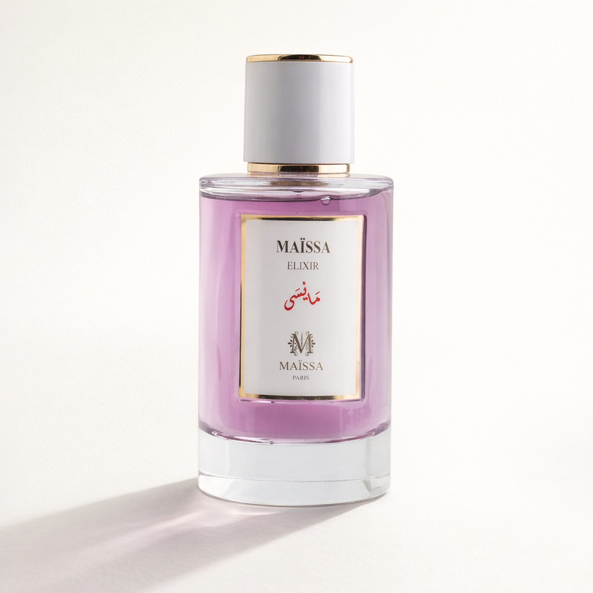 Maissa Elixir EDP low three-quarter hero gallery showcase