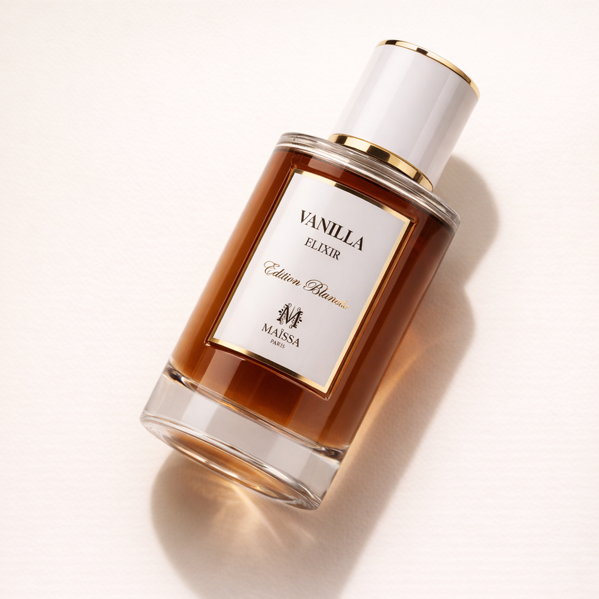 Maissa Vanilla Elixir EDP angled still-life gallery showcase