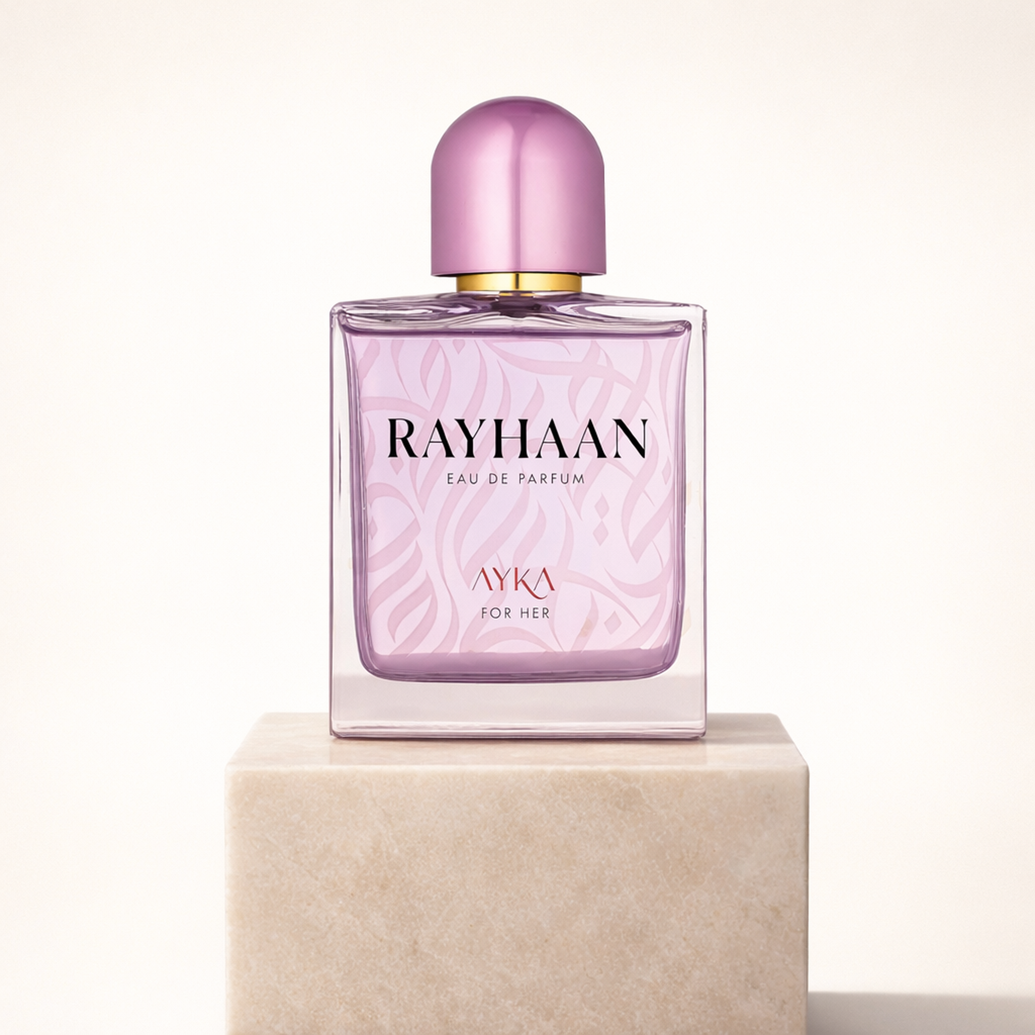 Rayhaan Ayka EDP For Women upright pedestal gallery showcase