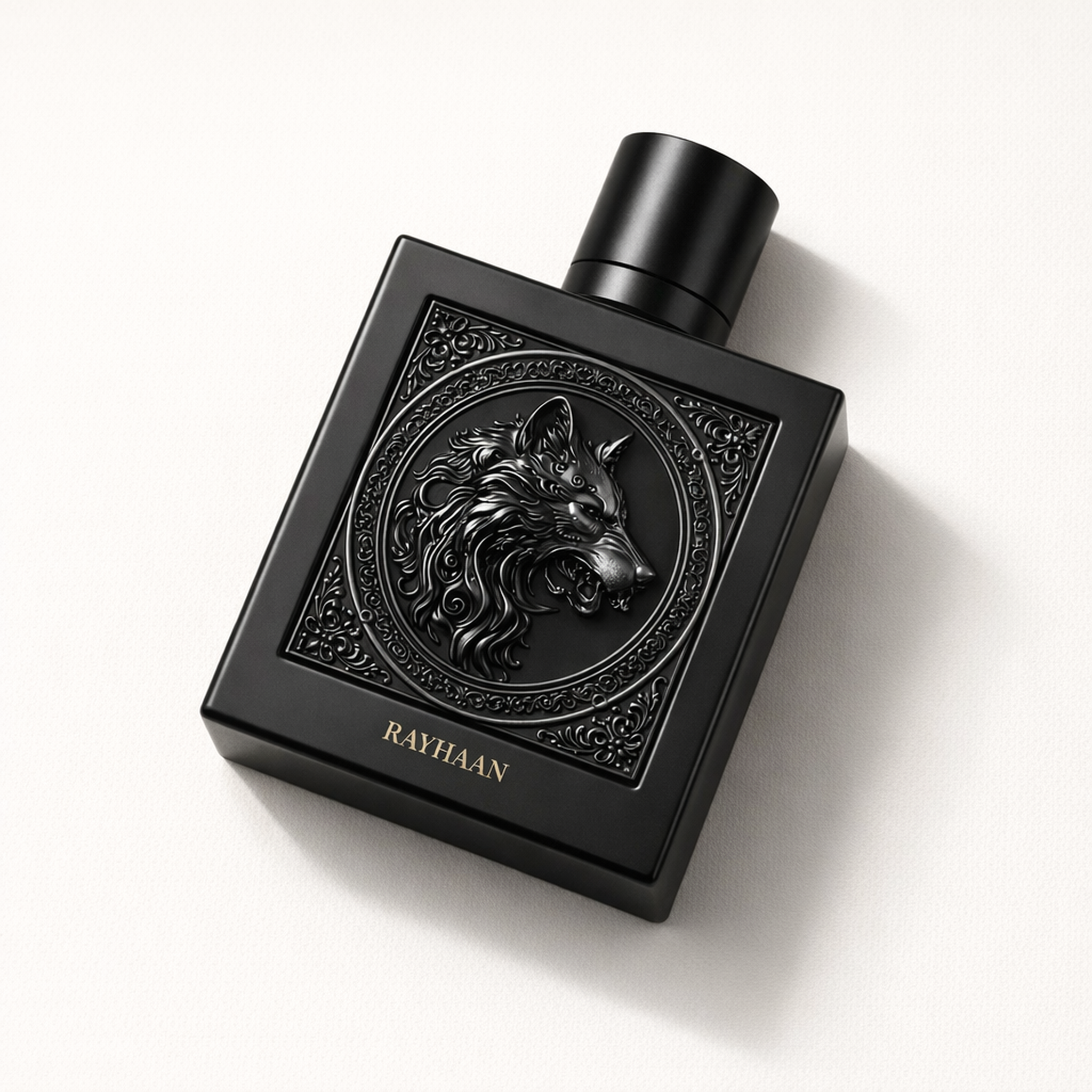 Rayhaan Wolf EDP angled still-life gallery showcase