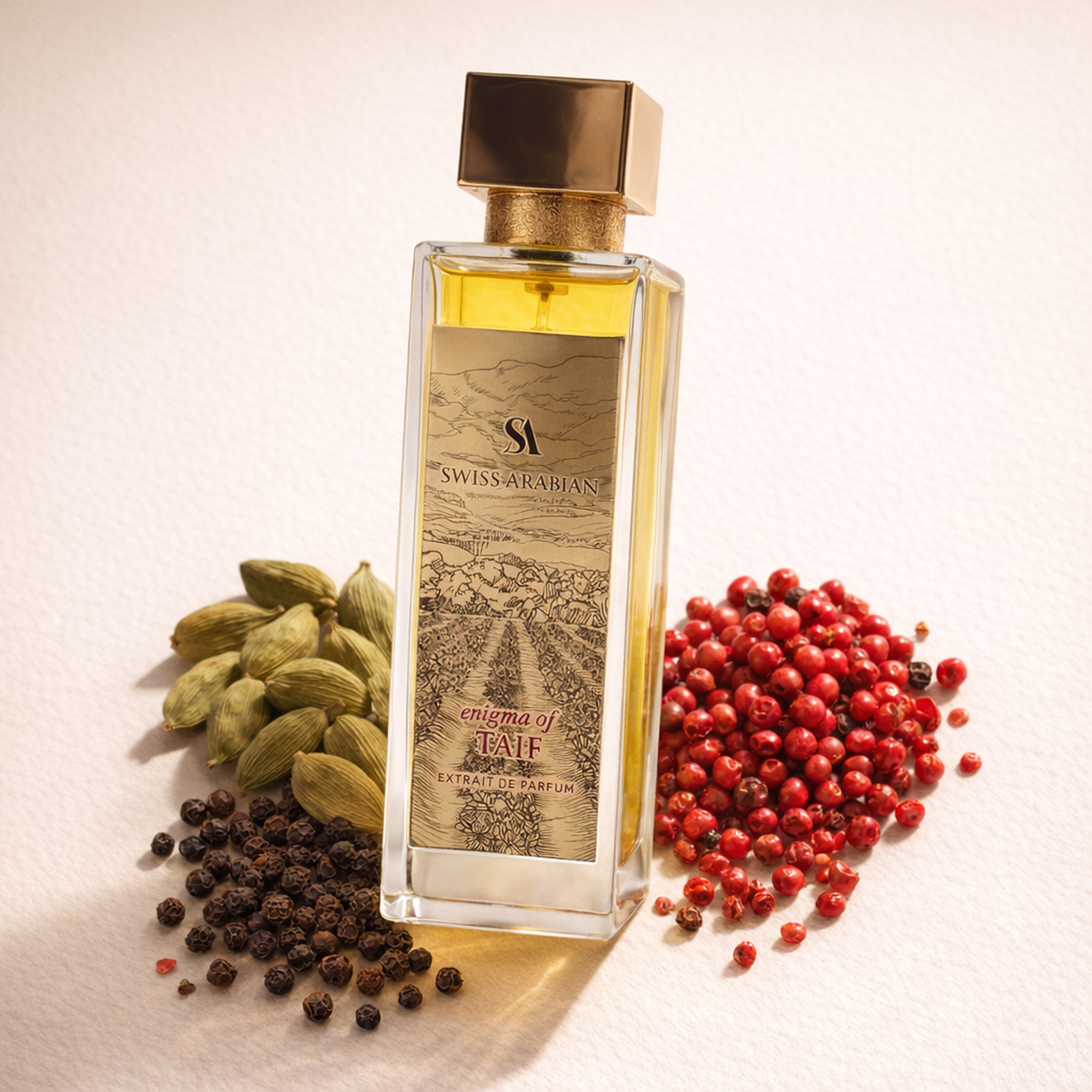Swiss Arabian Enigma of Taif Extrait Parfum fragrance notes image