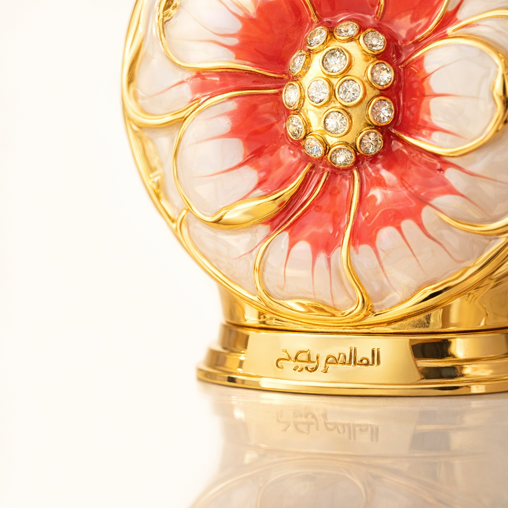 Swiss Arabian Layali Rouge CPO macro label detail gallery showcase