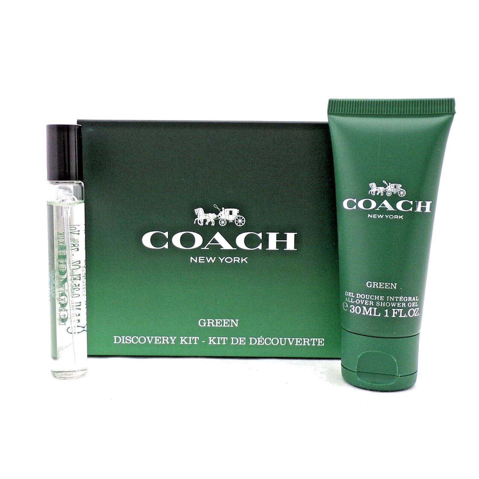 Shop Coach Green EDT Shower Gel Set For Men in New Zealand