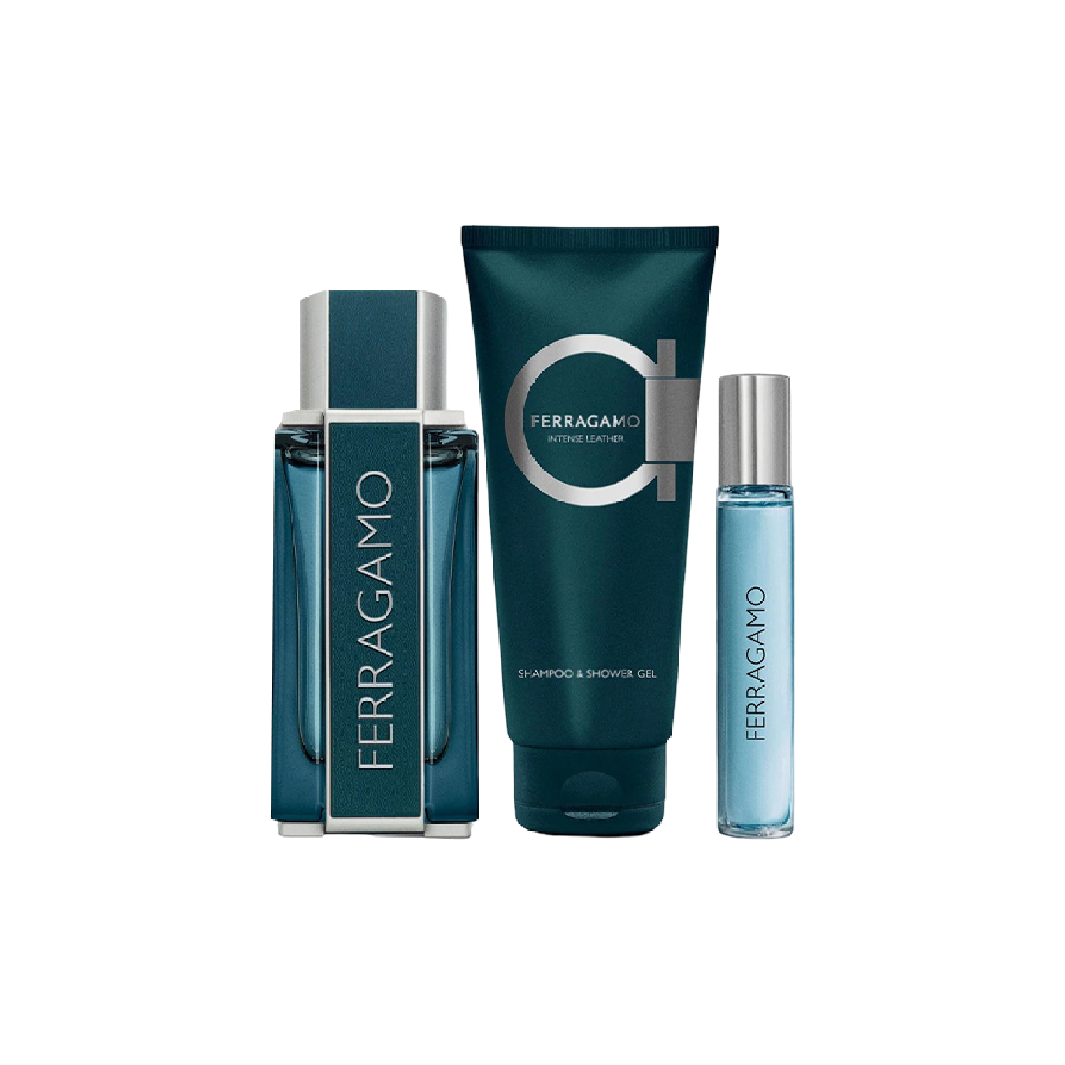 Salvatore Ferragamo Ferragamo Intense Leather EDP Gift Set for Him