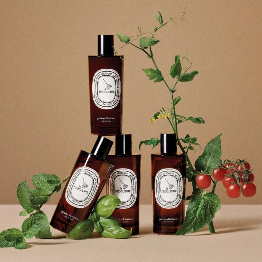 Diptyque La Droguerie Odor Removing Interior Scent Spray With Basil | My Perfume Shop