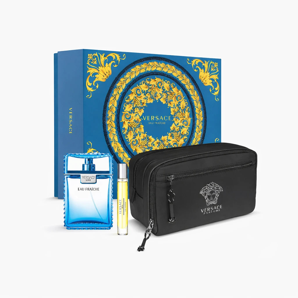 Versace Man Eau Fraiche EDT Travel Bag Set OpenAI studio hero