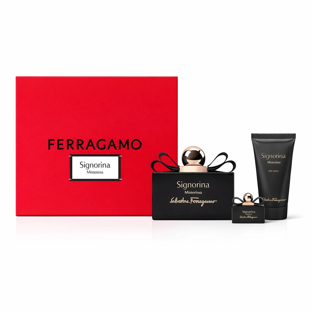 Salvatore Ferragamo Signorina Misteriosa EDP Body Lotion Gift Set for Women OpenAI studio hero
