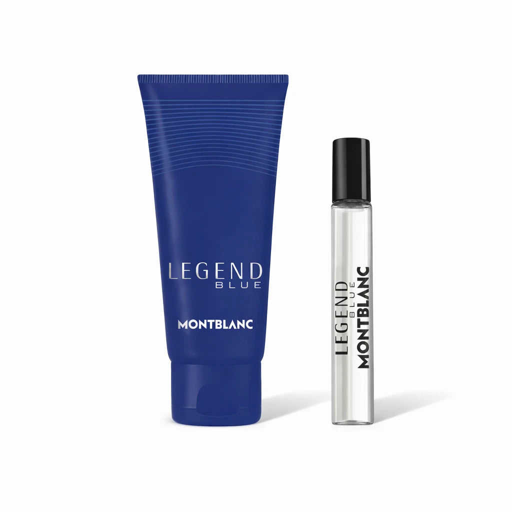Mont Blanc Legend Blue EDP For Men Shower Gel Gift Set OpenAI studio hero