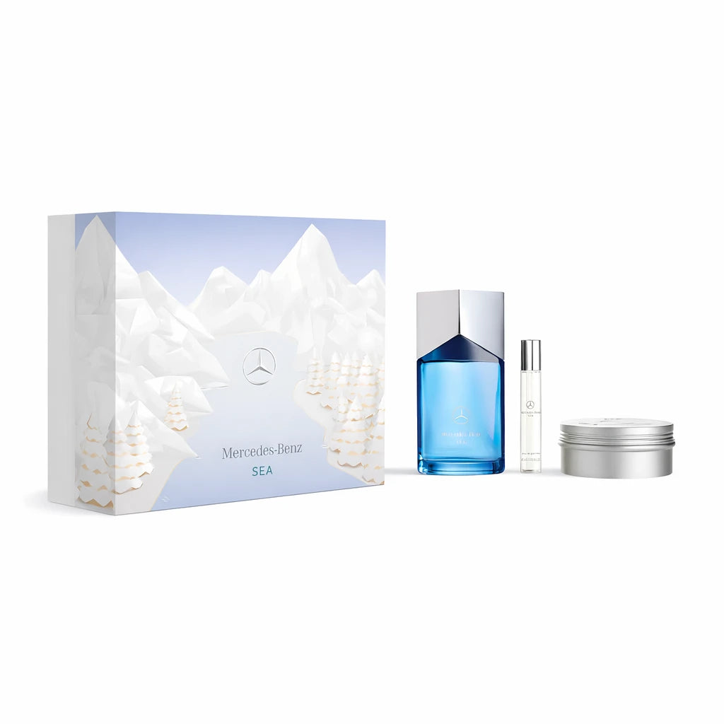 Mercedes Benz Sea EDP Gift Set for Him OpenAI studio hero