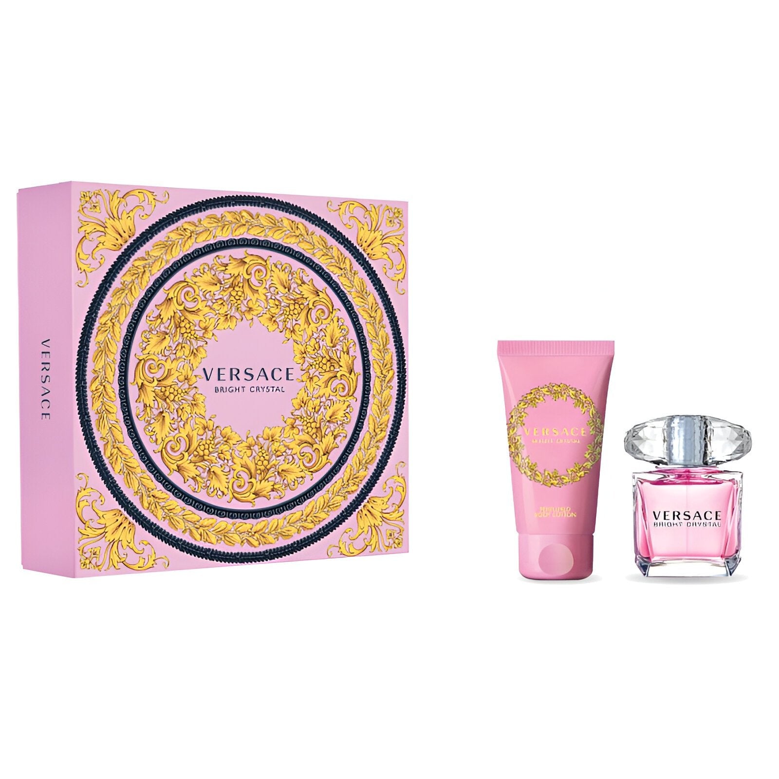 Versace Bright Crystal EDT Body Lotion Set for Women | My Perfume Shop