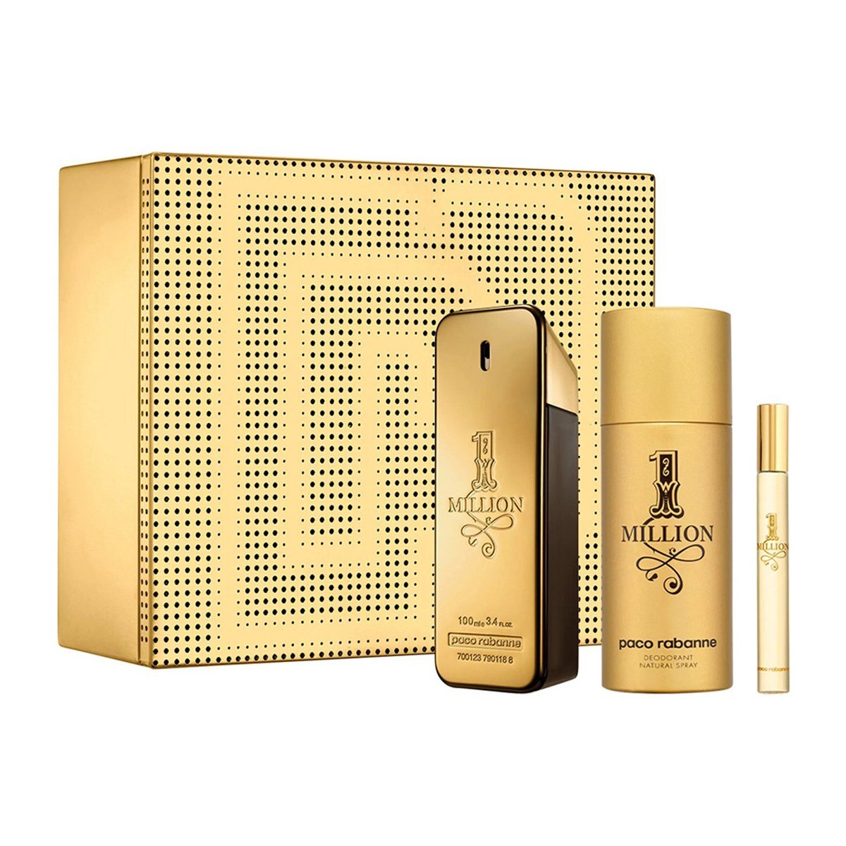 Million Parfum One Million 100ml Gift Set Perfume Hombre Rabanne
