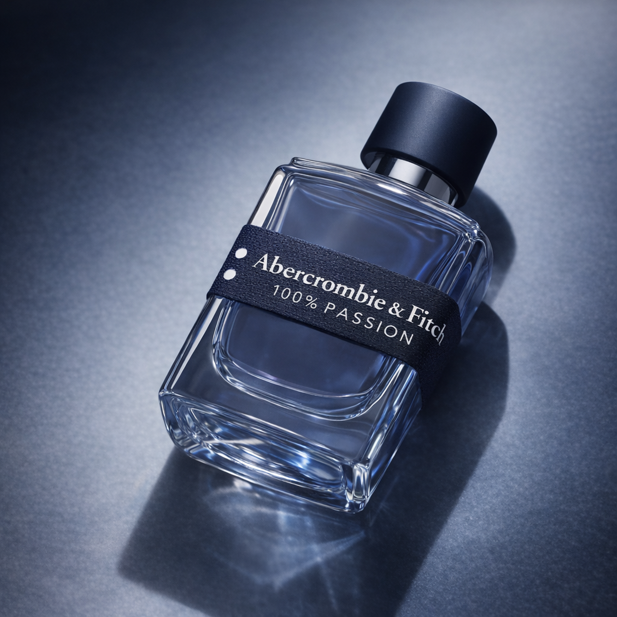 Abercrombie & Fitch 100% Passion EDT for Men angled still-life gallery showcase