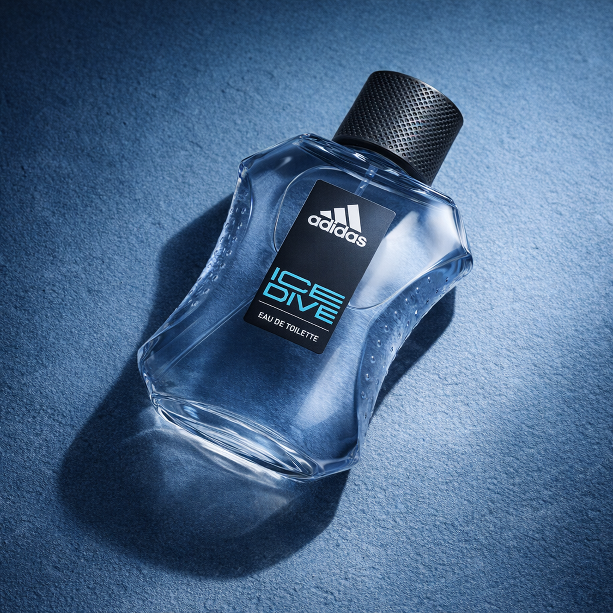 Adidas Ice Dive EDT for Men angled still-life gallery showcase