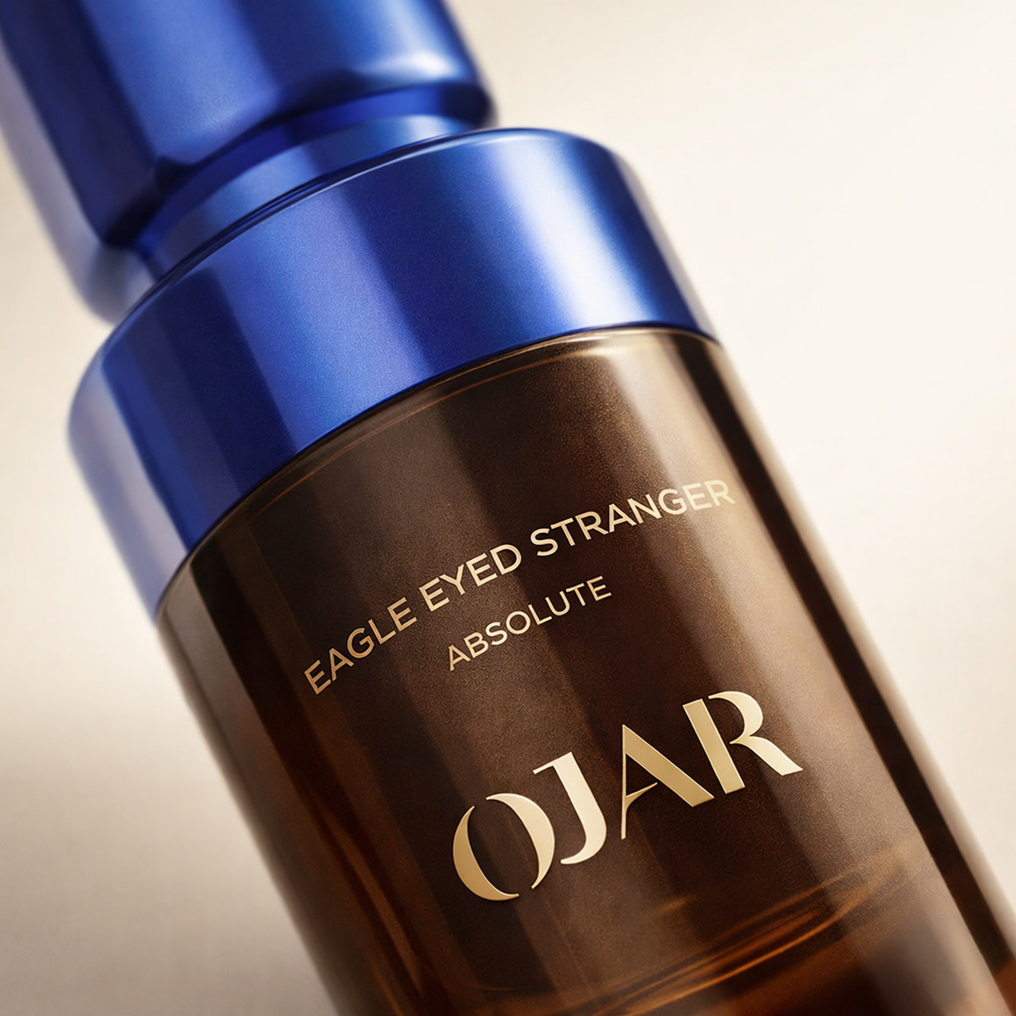 Ojar Eagle Eyed Stranger Absolute Alcohol Free Perfume Oil macro label detail gallery showcase