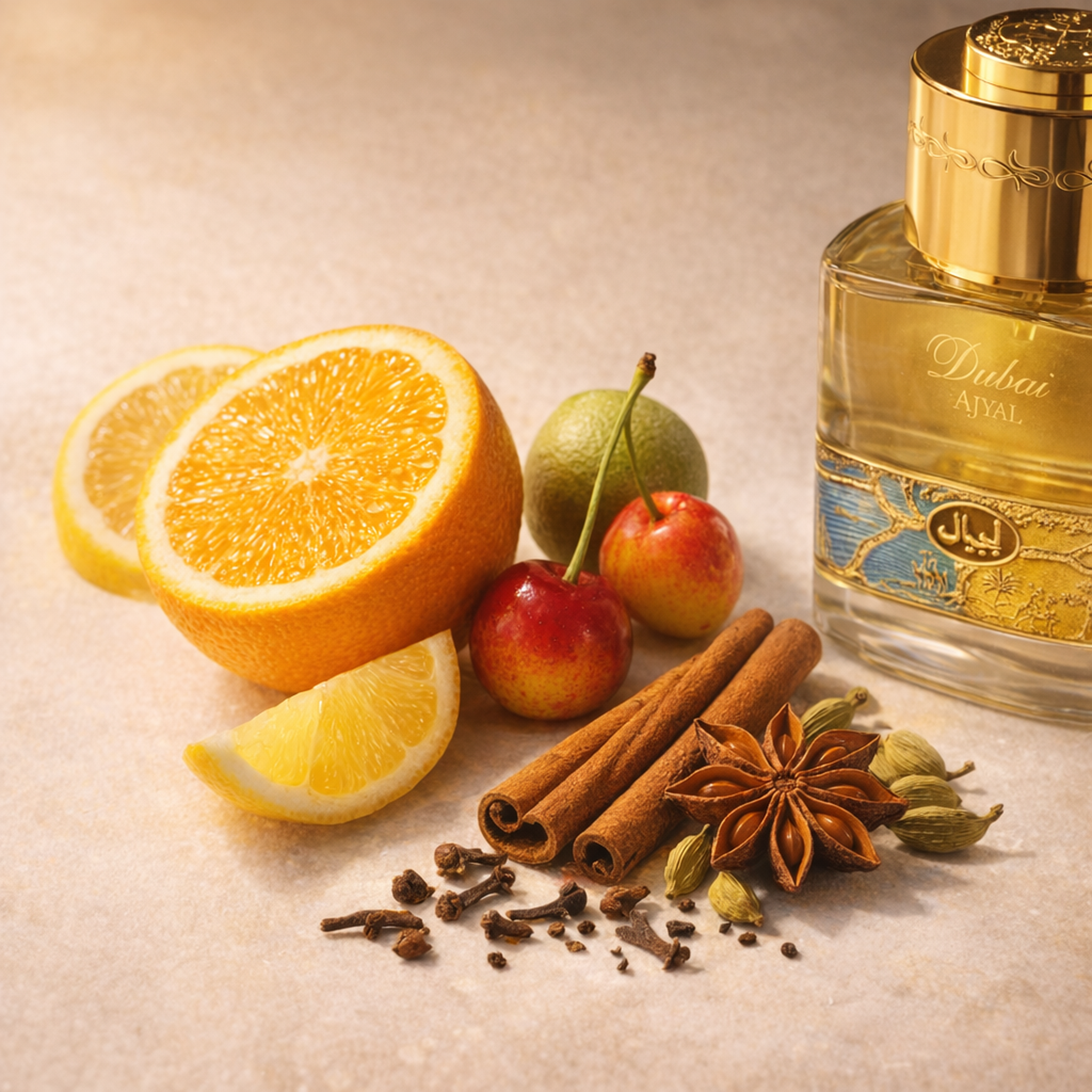 The Spirit of Dubai Ajyal EDP fragrance notes image