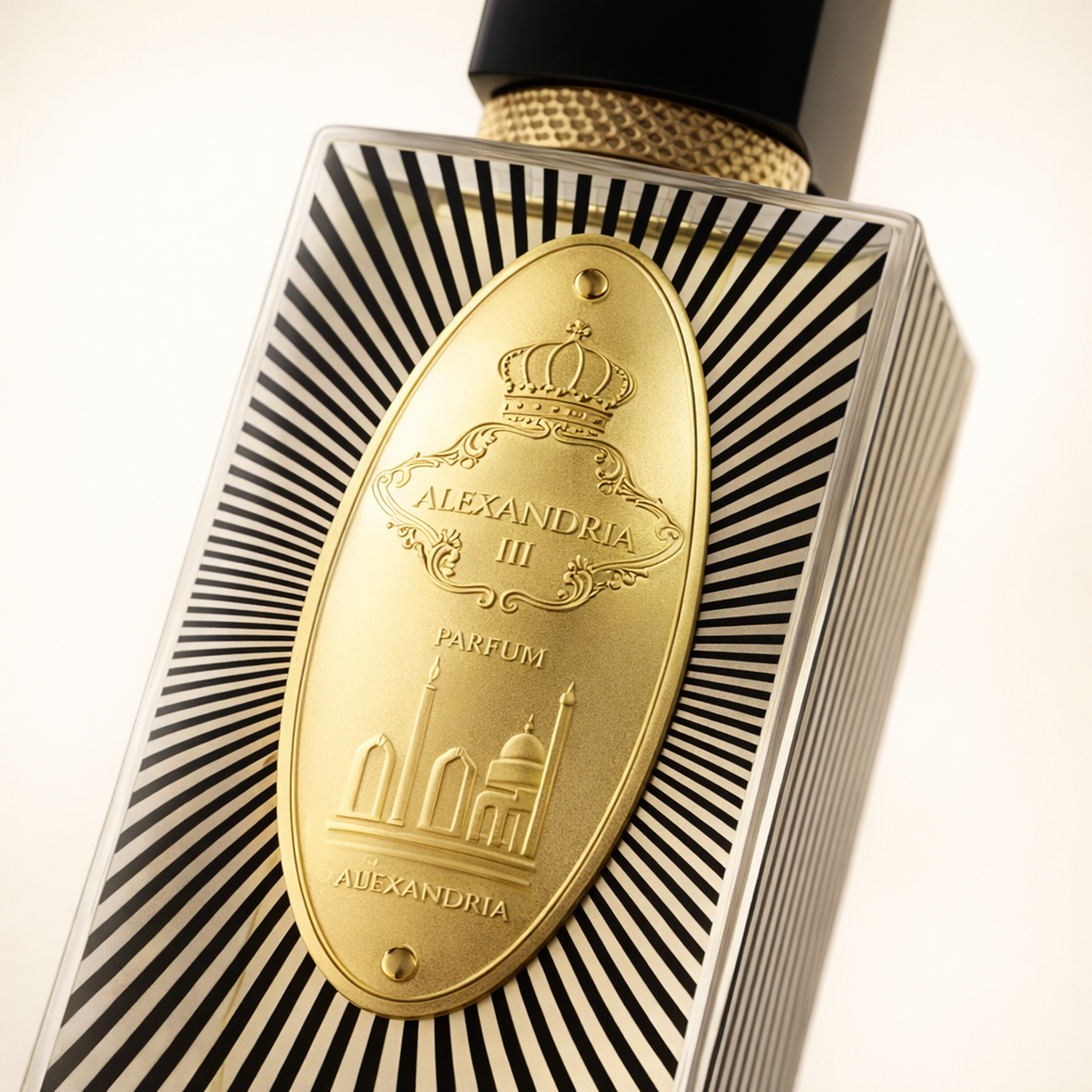 Arabiyat Prestige Ash'aa Oud Noir EDP macro label detail gallery showcase