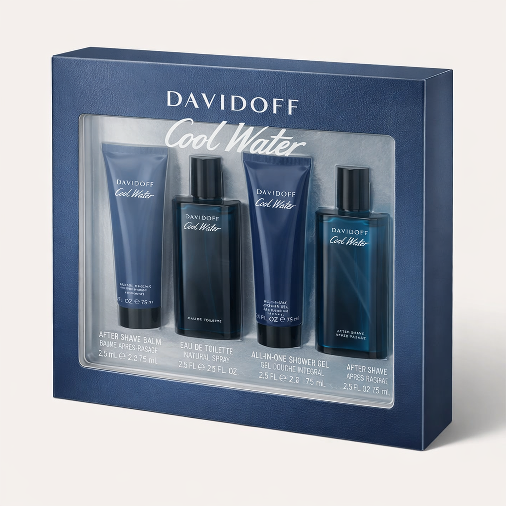 Davidoff Cool Water Gift Set for Him 3 gift set packaging gift set gallery image