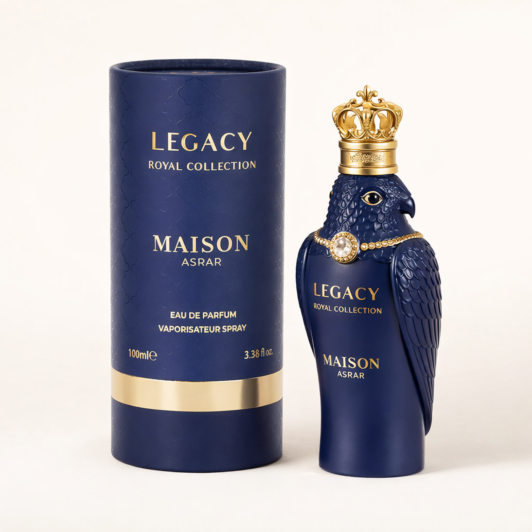 Maison Asrar R.C. Legacy EDP packaging product shot gallery showcase