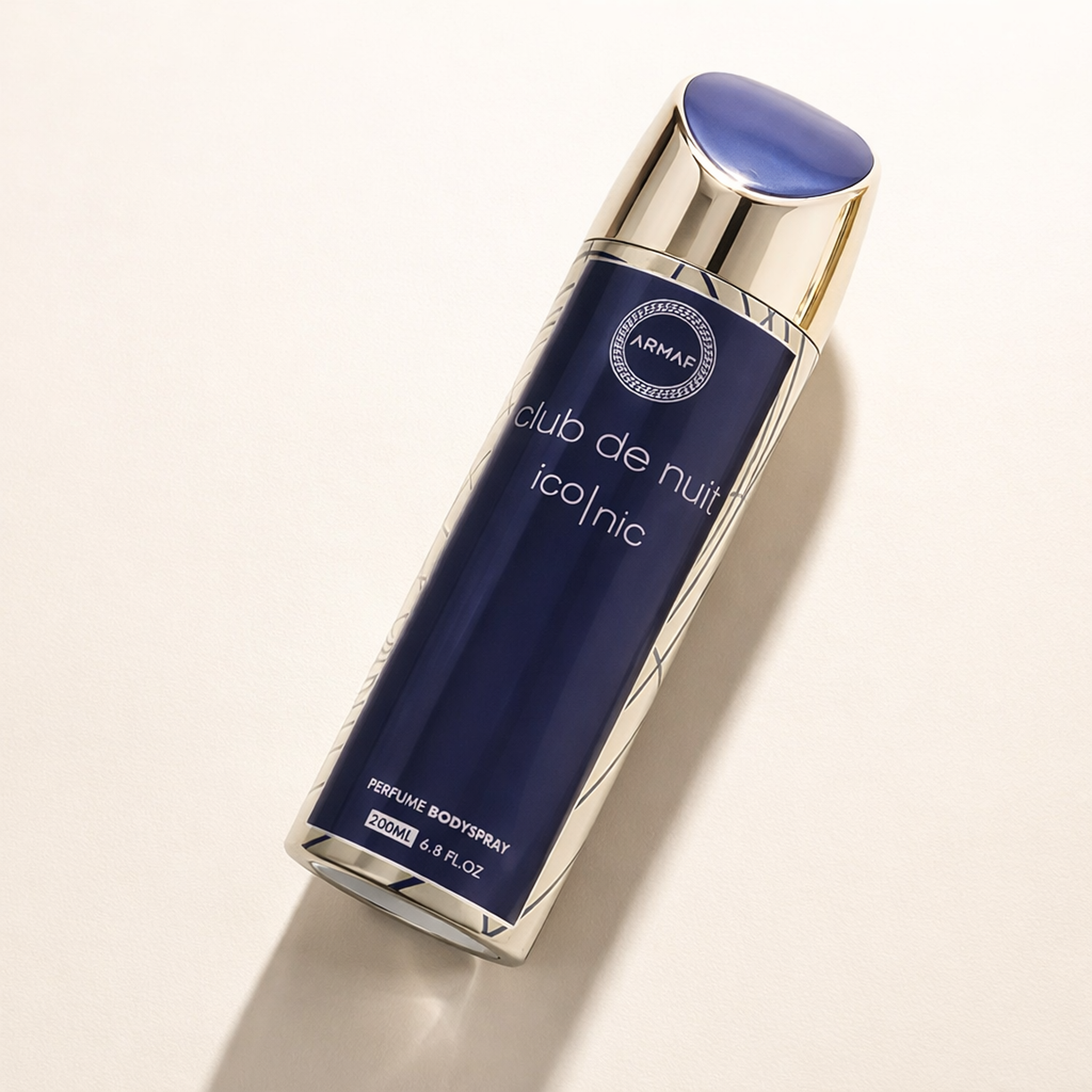 Armaf Club de Nuit Blue Iconic Body Mist angled still-life gallery showcase