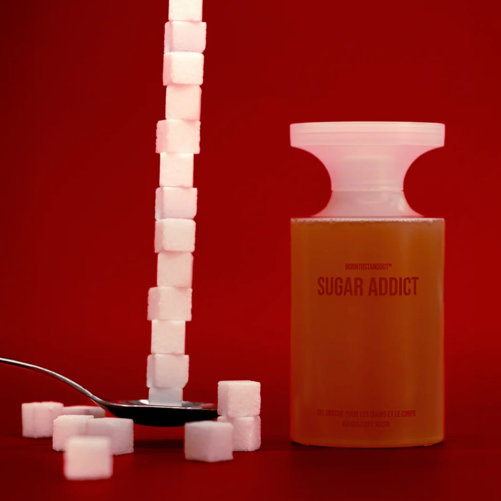 BORNTOSTANDOUT Sugar Addict Hand & Body Wash fragrance notes image