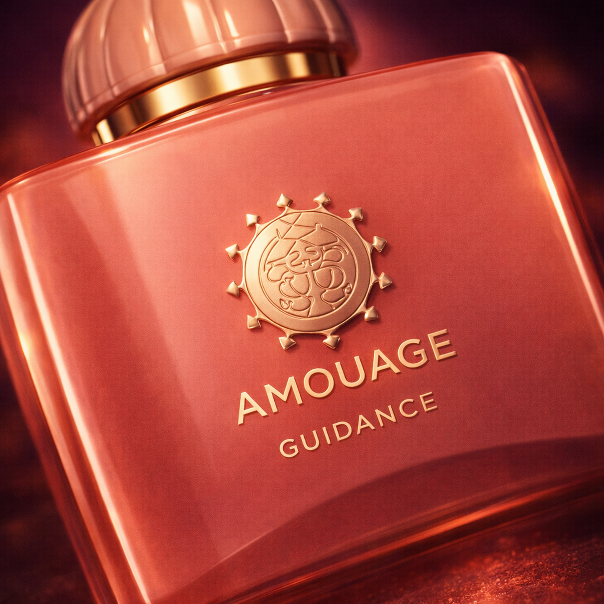 Amouage Guidance EDP macro label detail gallery showcase