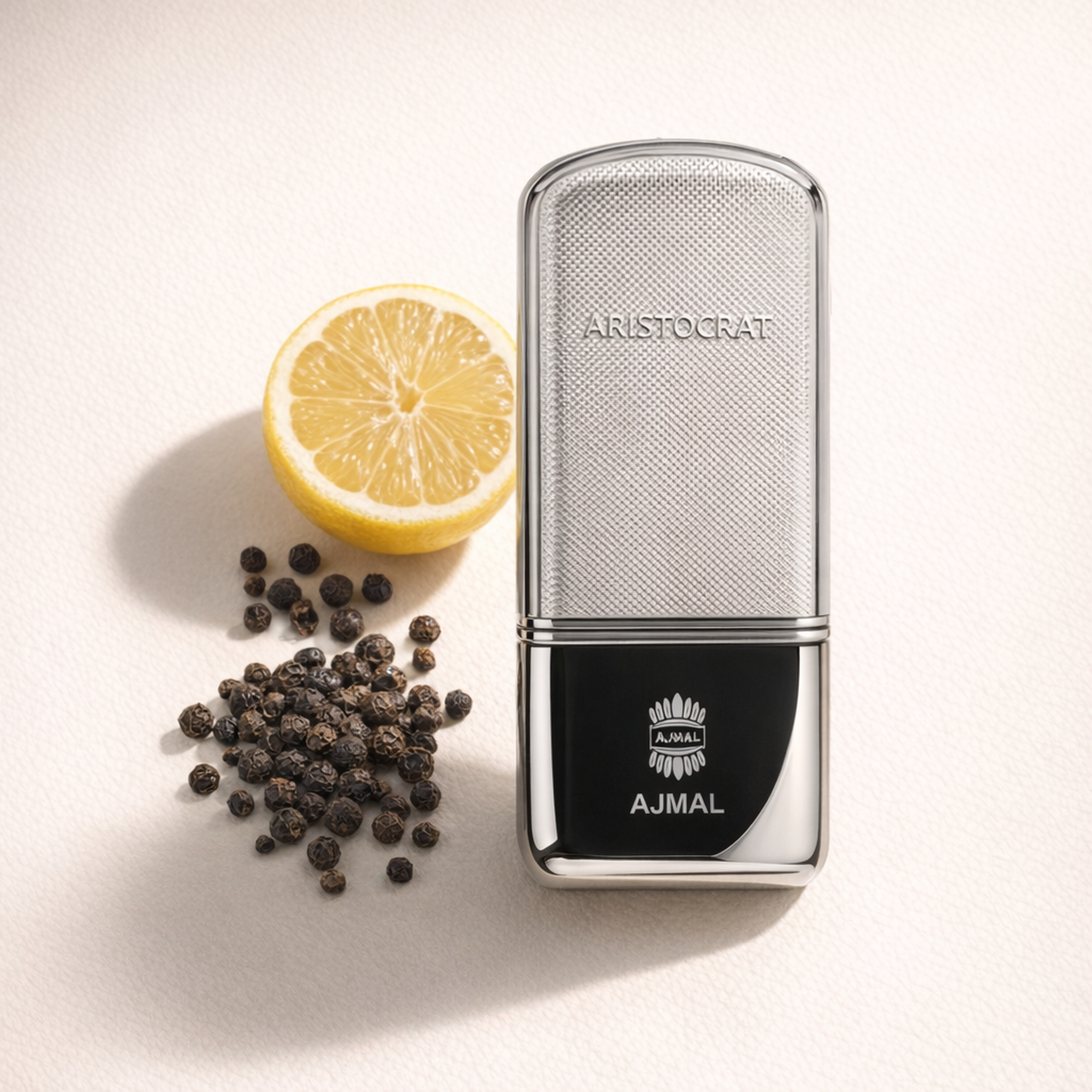 Ajmal Aristocrat Platinum EDP fragrance notes image