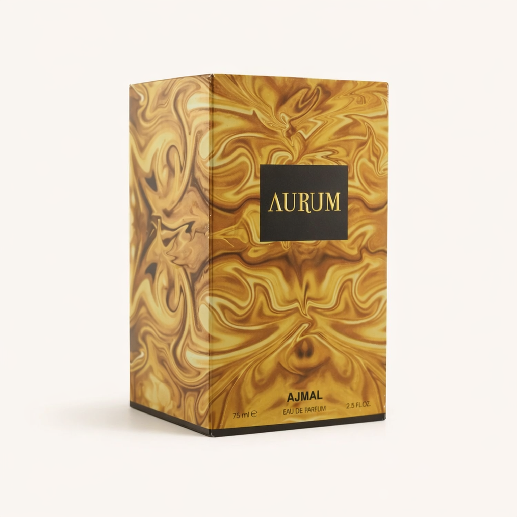 Ajmal Aurum EDP packaging image