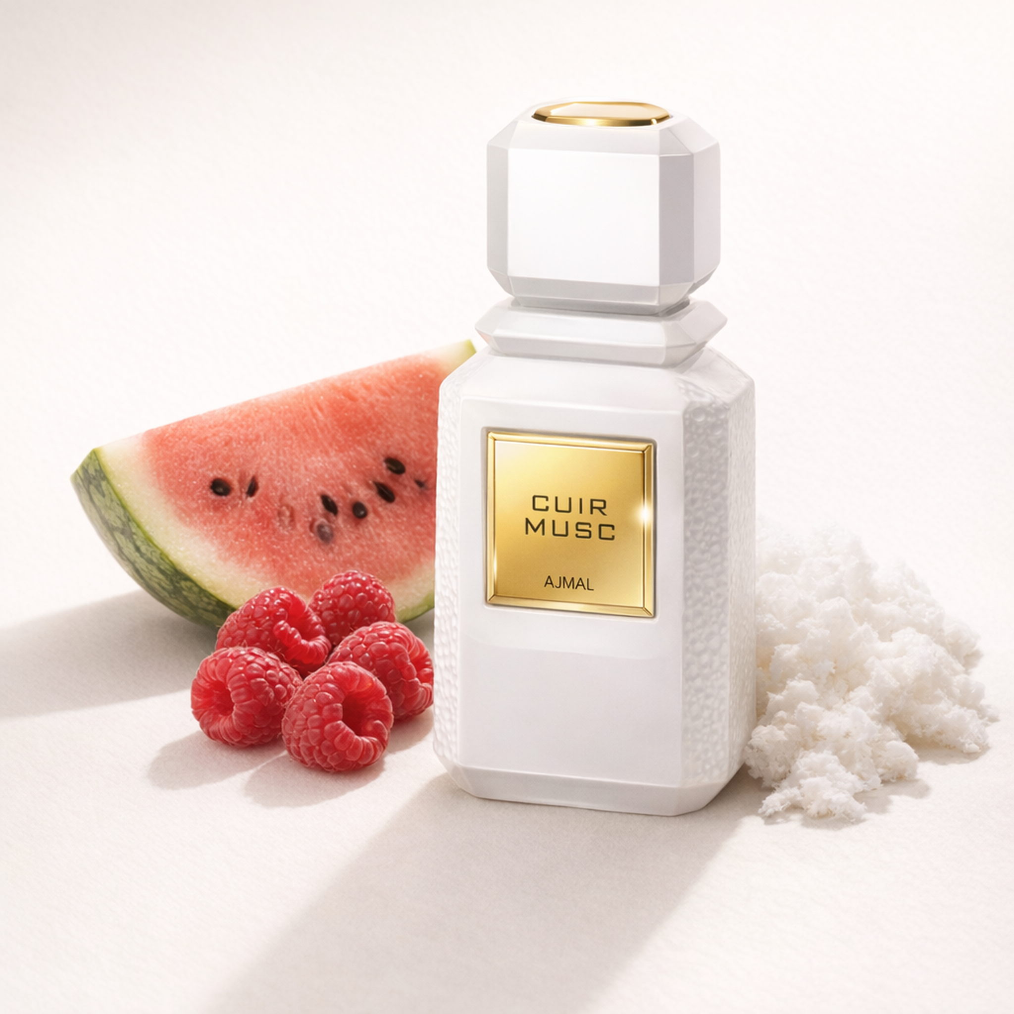 Ajmal Cuir Musc EDP fragrance notes image