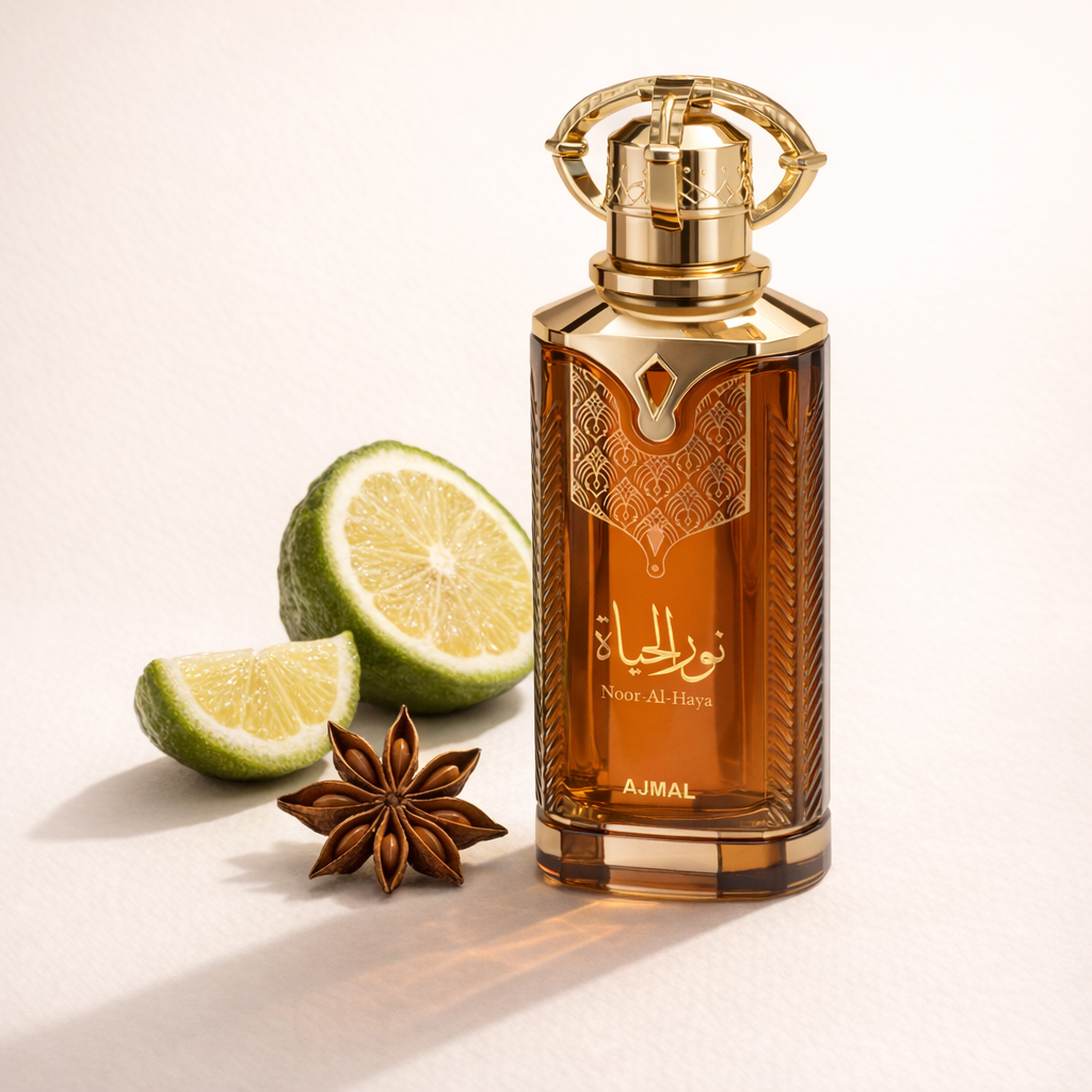 Ajmal Noor Al Haya EDP fragrance notes image