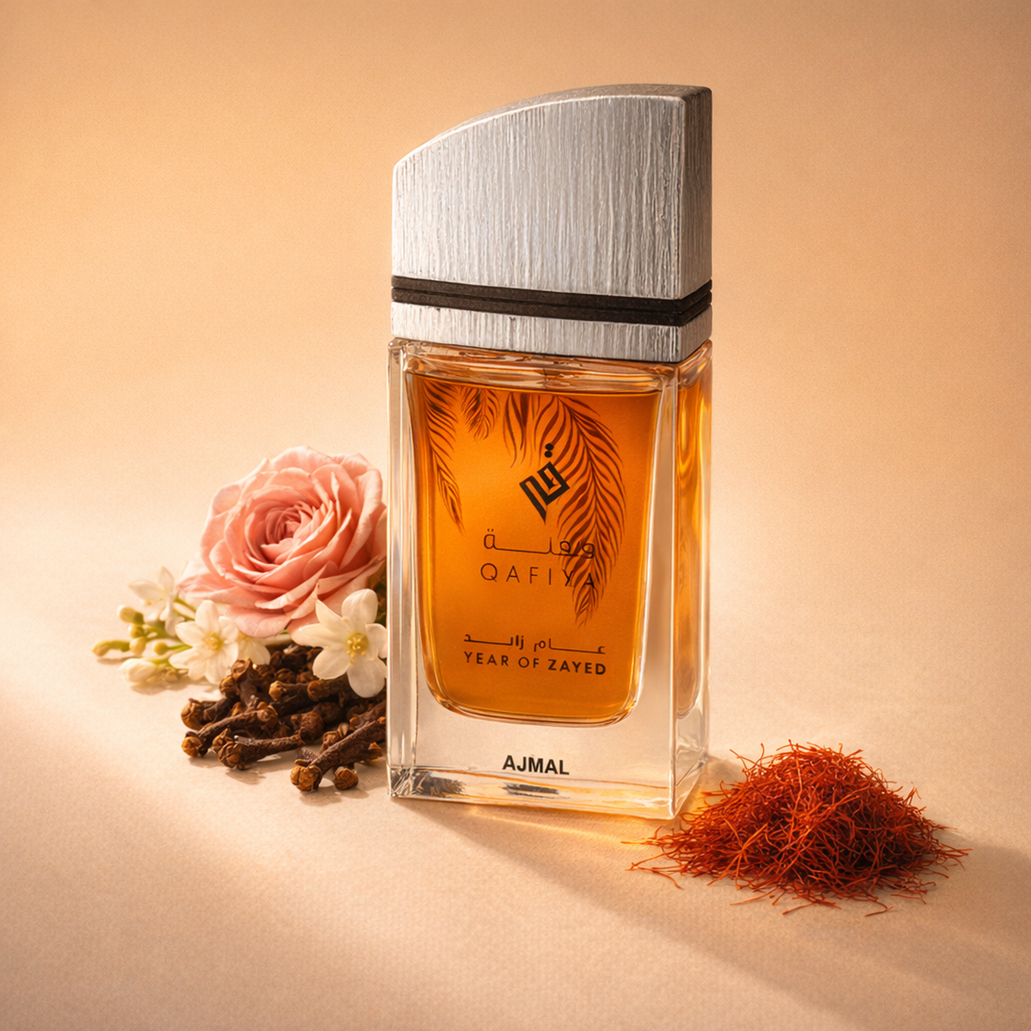 Ajmal Qafiya Year of Zayed EDP fragrance notes image