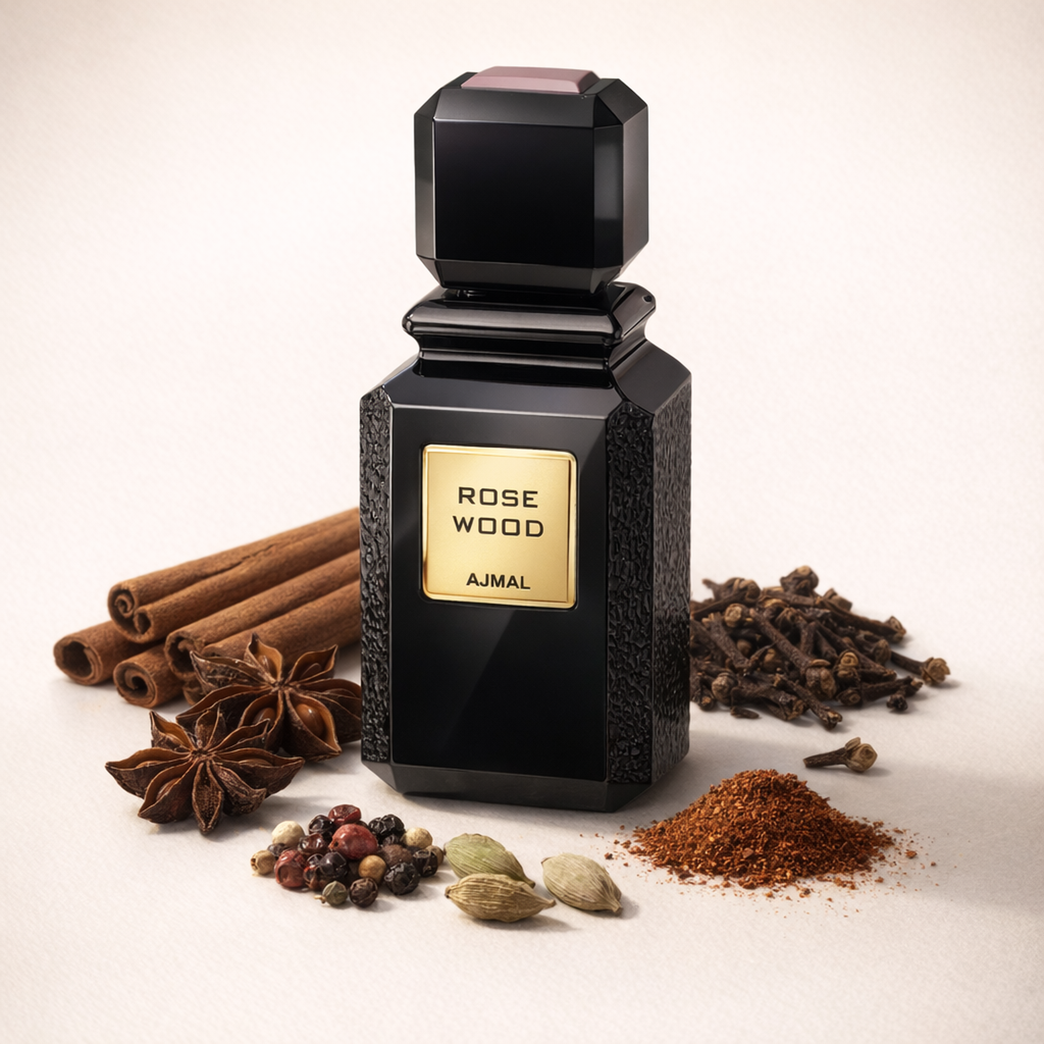 Ajmal Rose Wood EDP fragrance notes image
