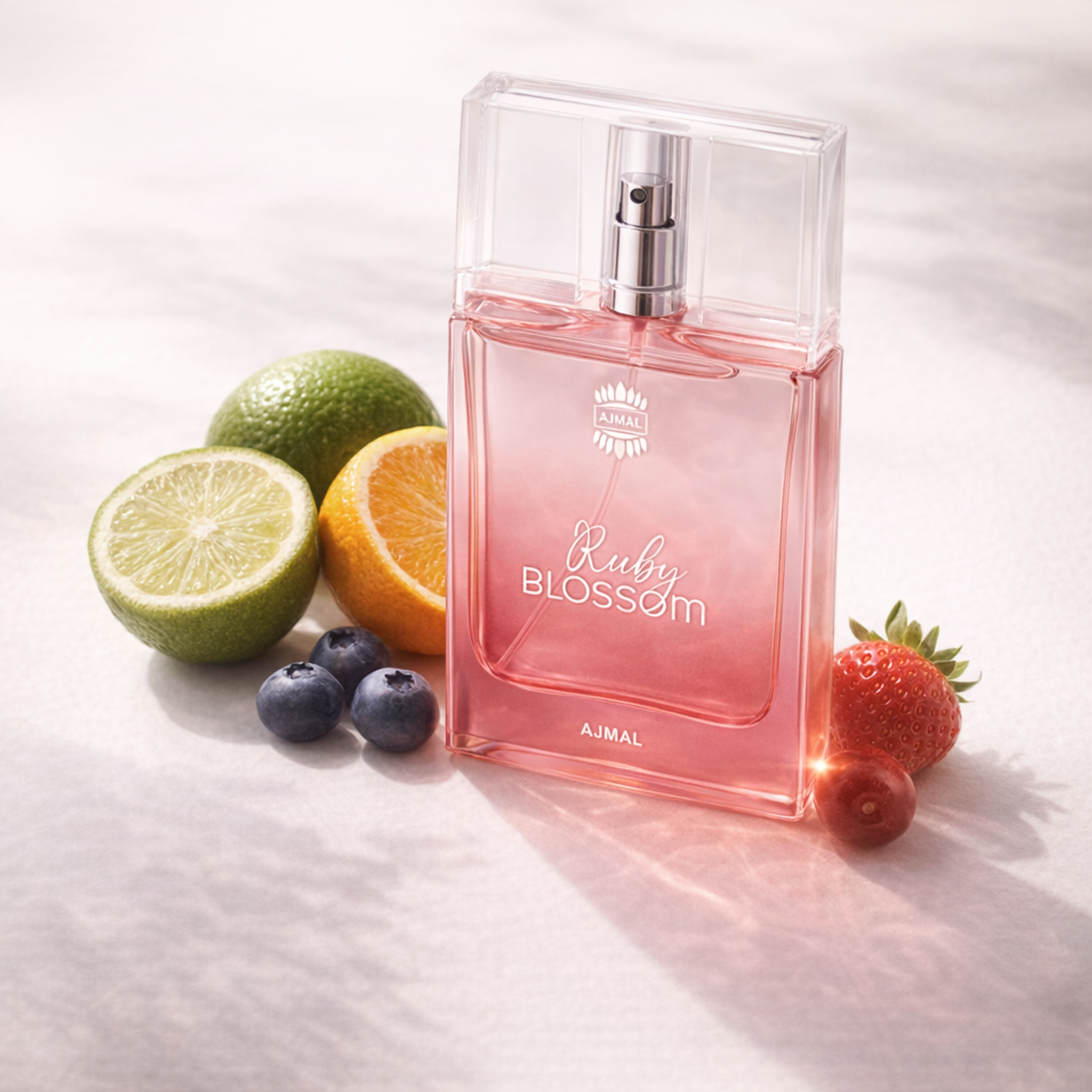 Ajmal Ruby Blossom EDP fragrance notes image